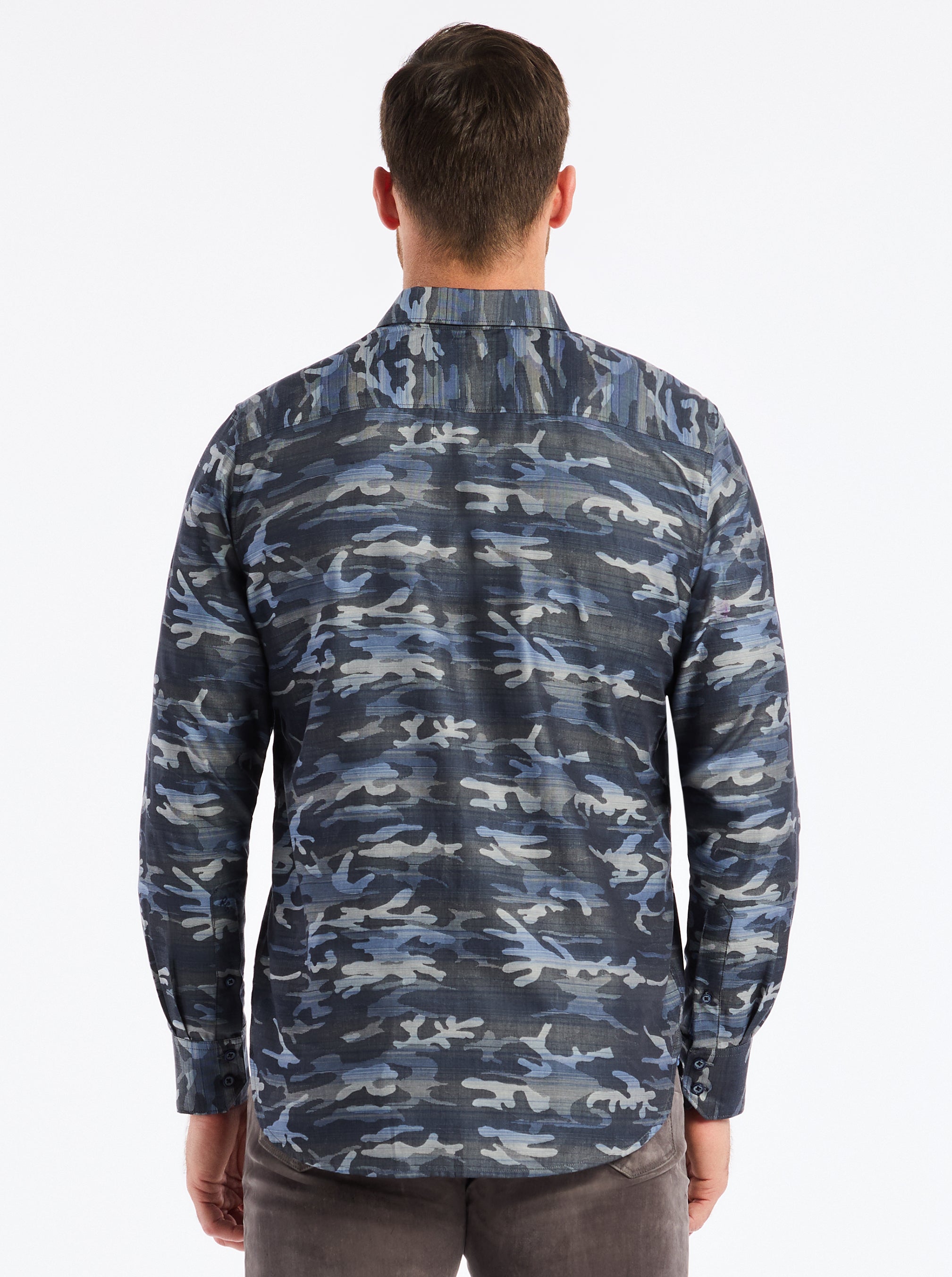 HARRINGTON LONG SLEEVE BUTTON DOWN SHIRT