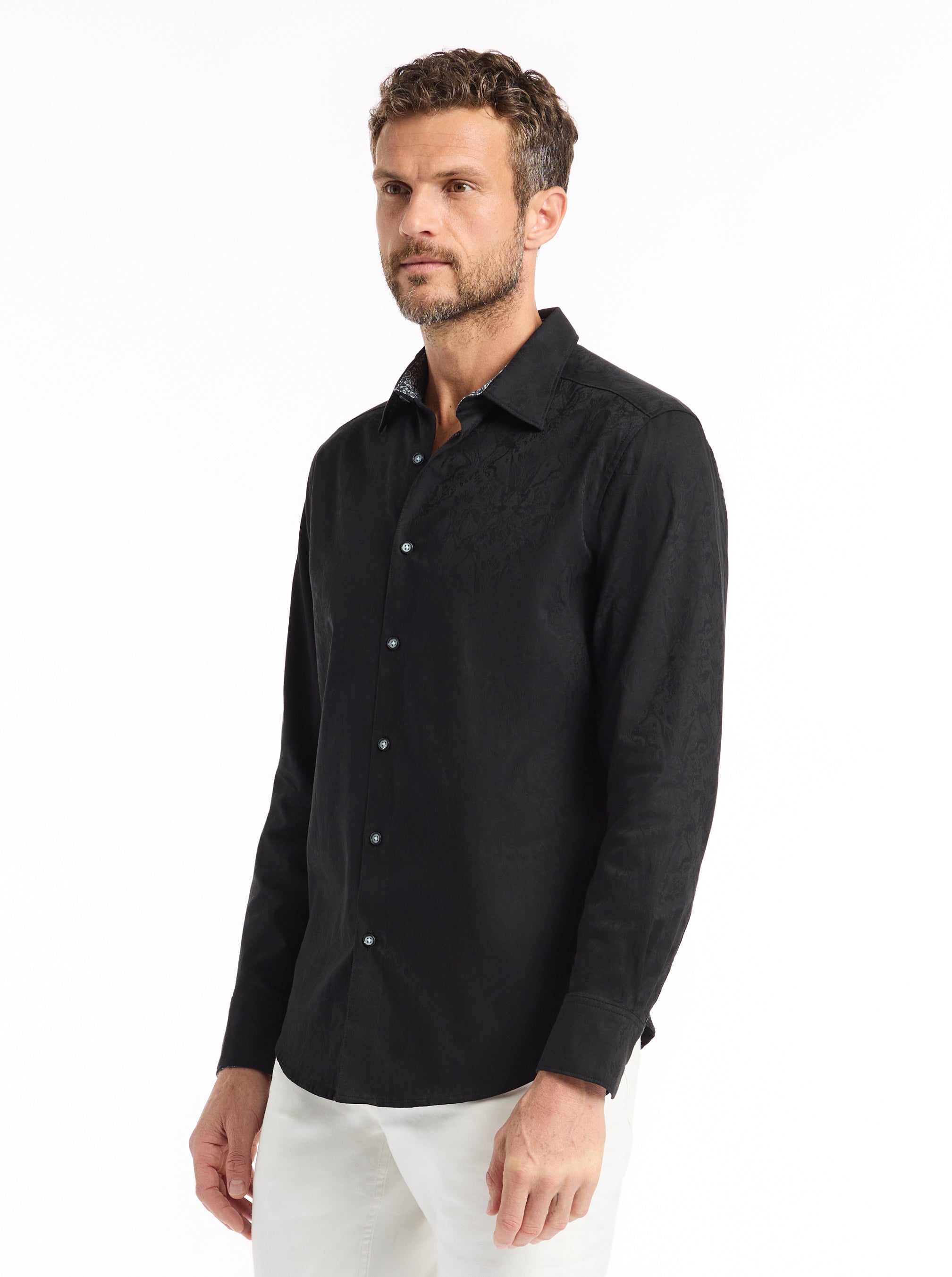 HIGHLAND LONG SLEEVE BUTTON DOWN SHIRT