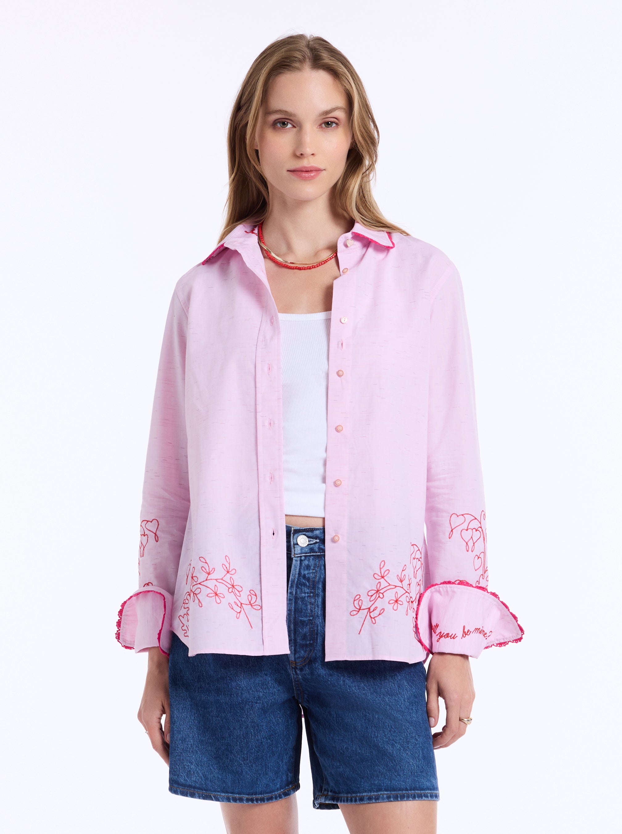 PRISCILLA LONG SLEEVE SHIRT