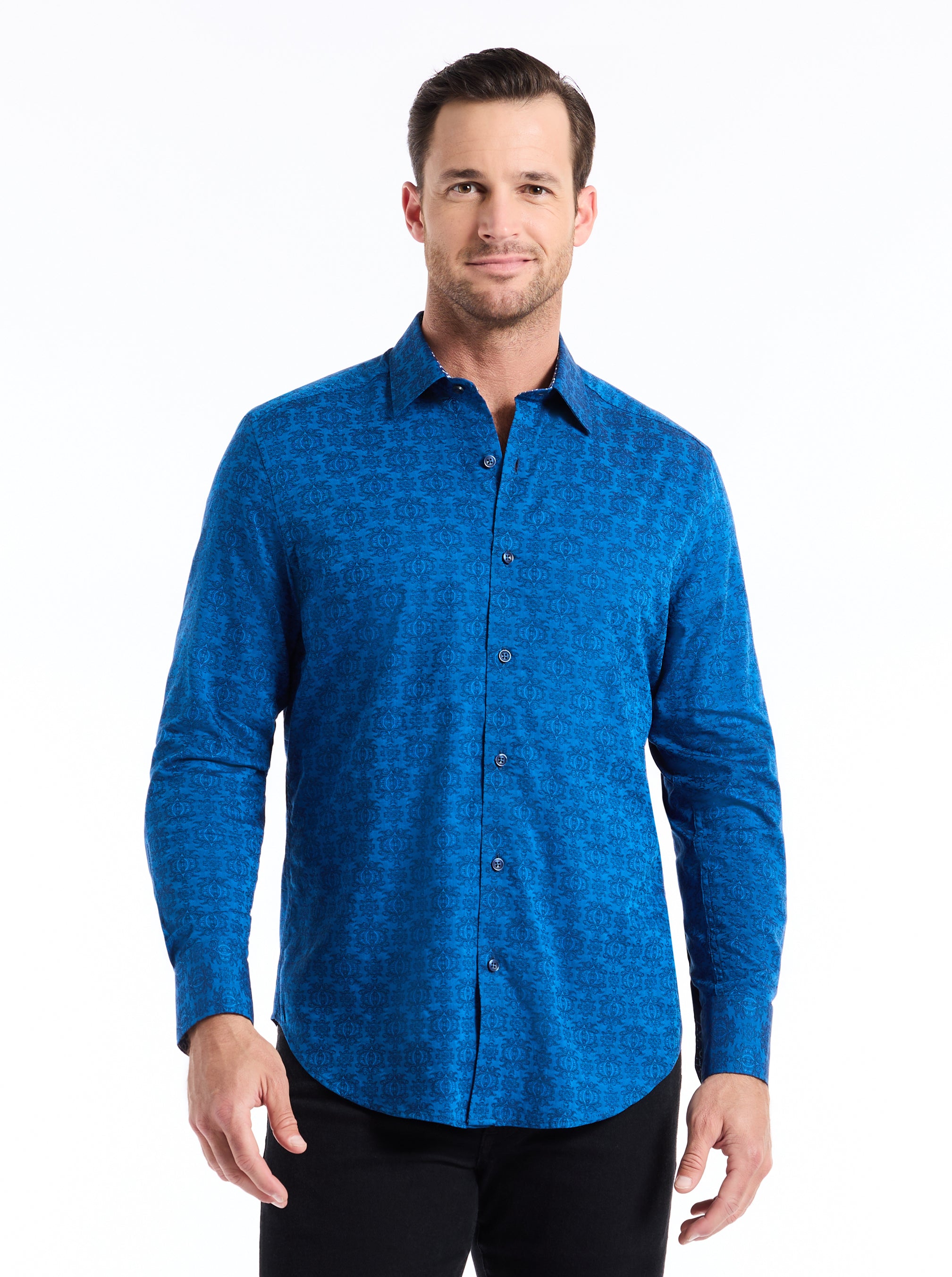 STELLMAN LONG SLEEVE BUTTON DOWN SHIRT