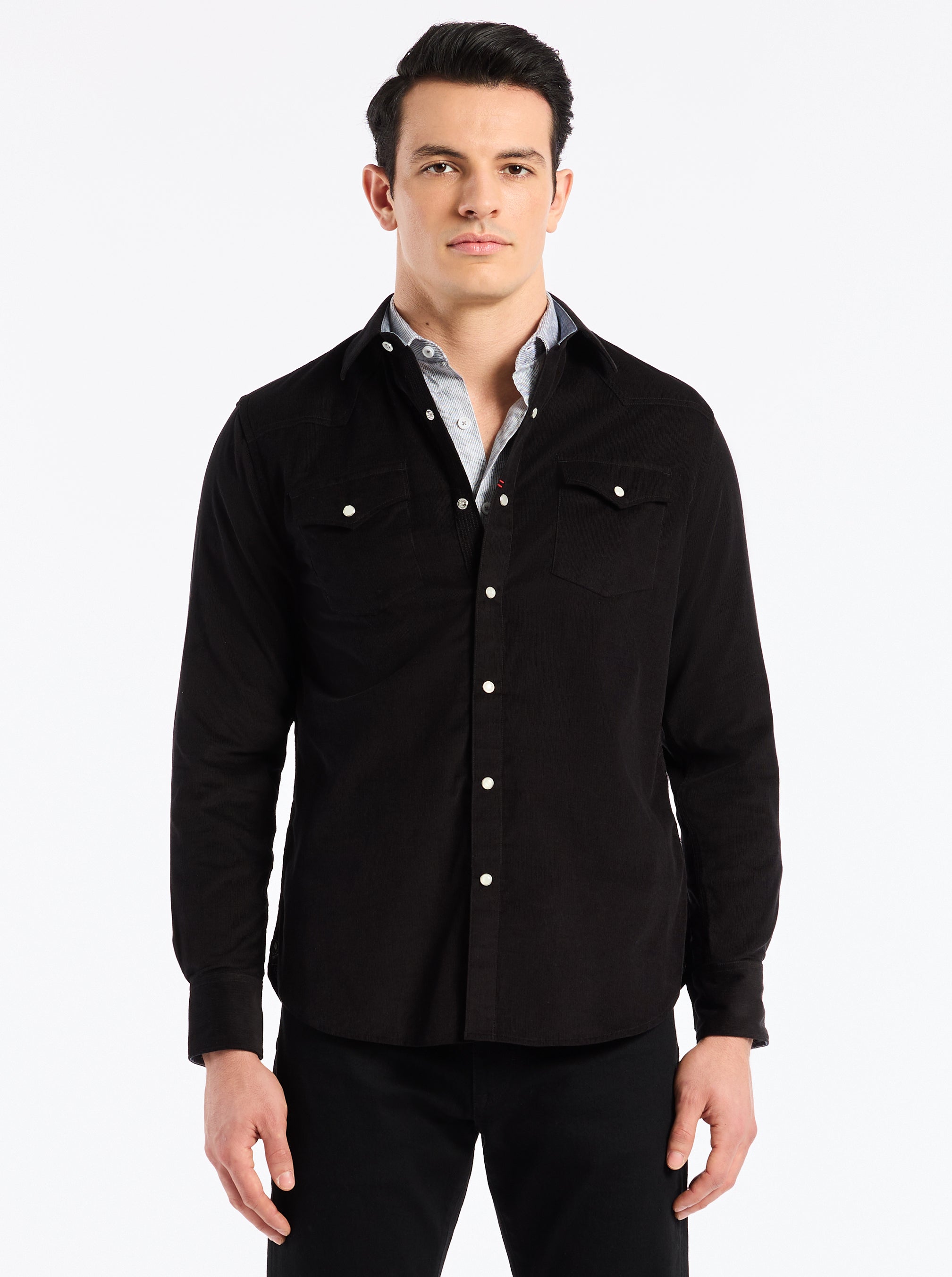 WYATT LONG SLEEVE BUTTON DOWN SHIRT