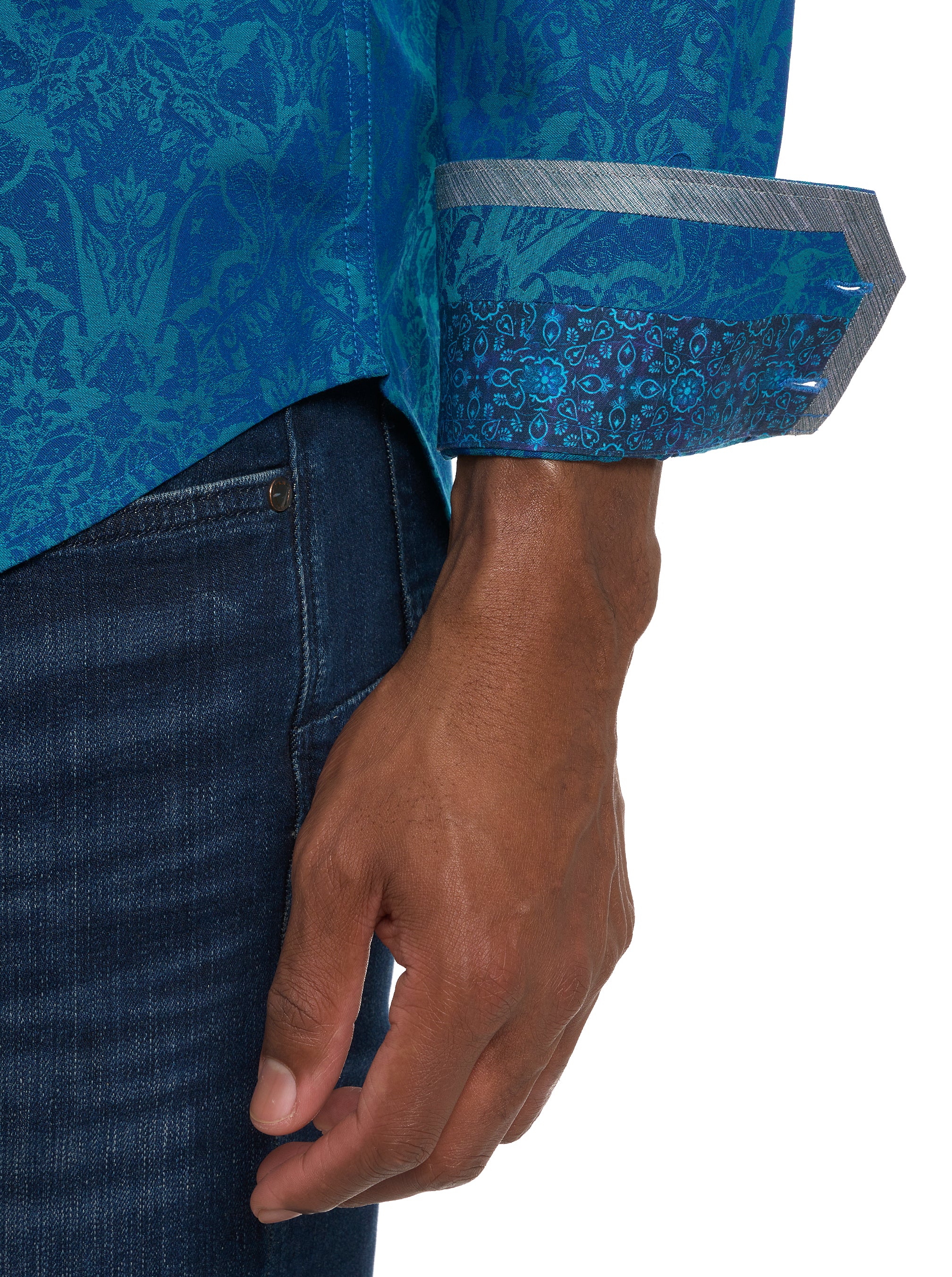 HIGHLAND LONG SLEEVE BUTTON DOWN SHIRT