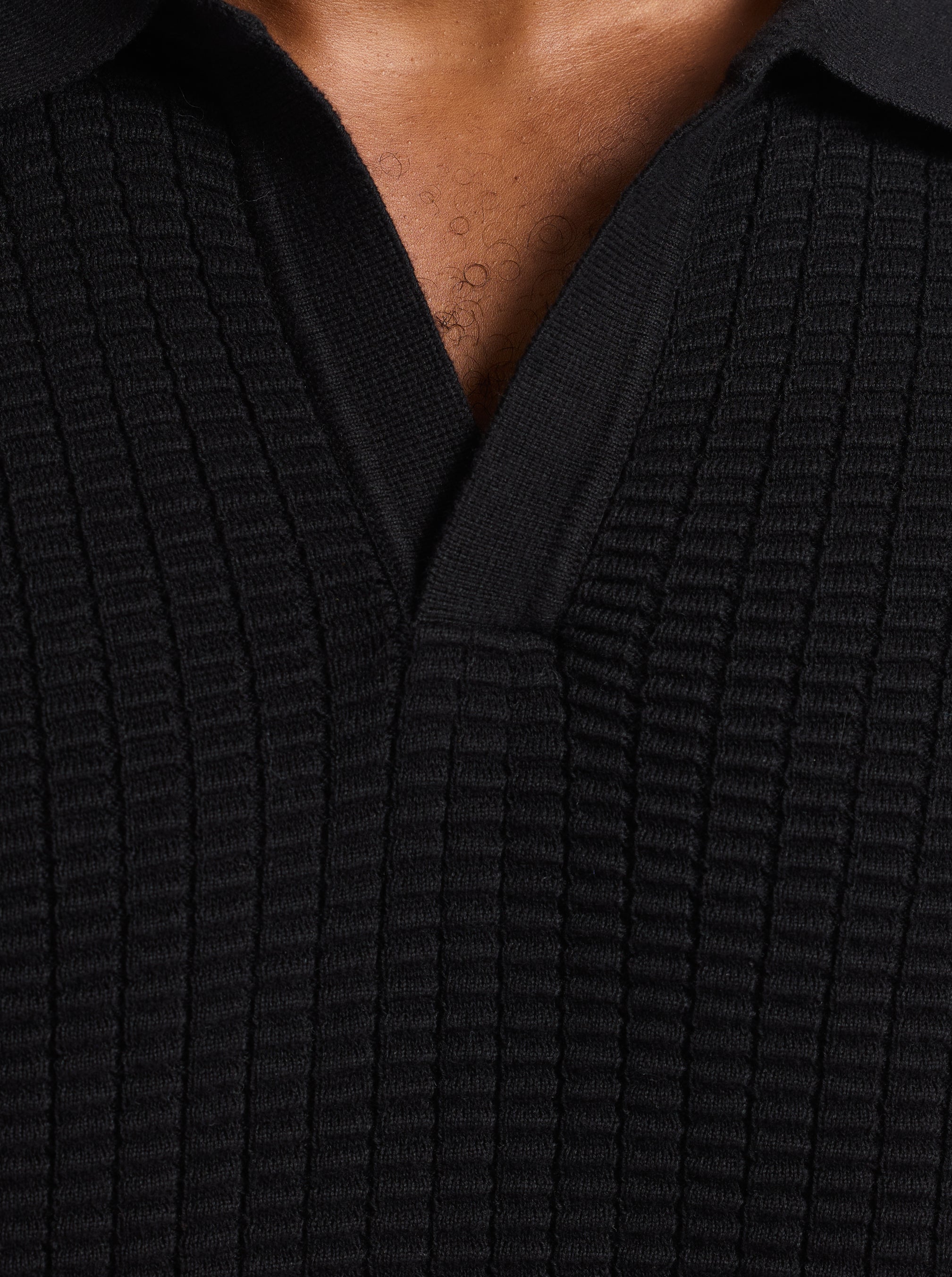 MACOMBS SHORT SLEEVE SWEATER POLO