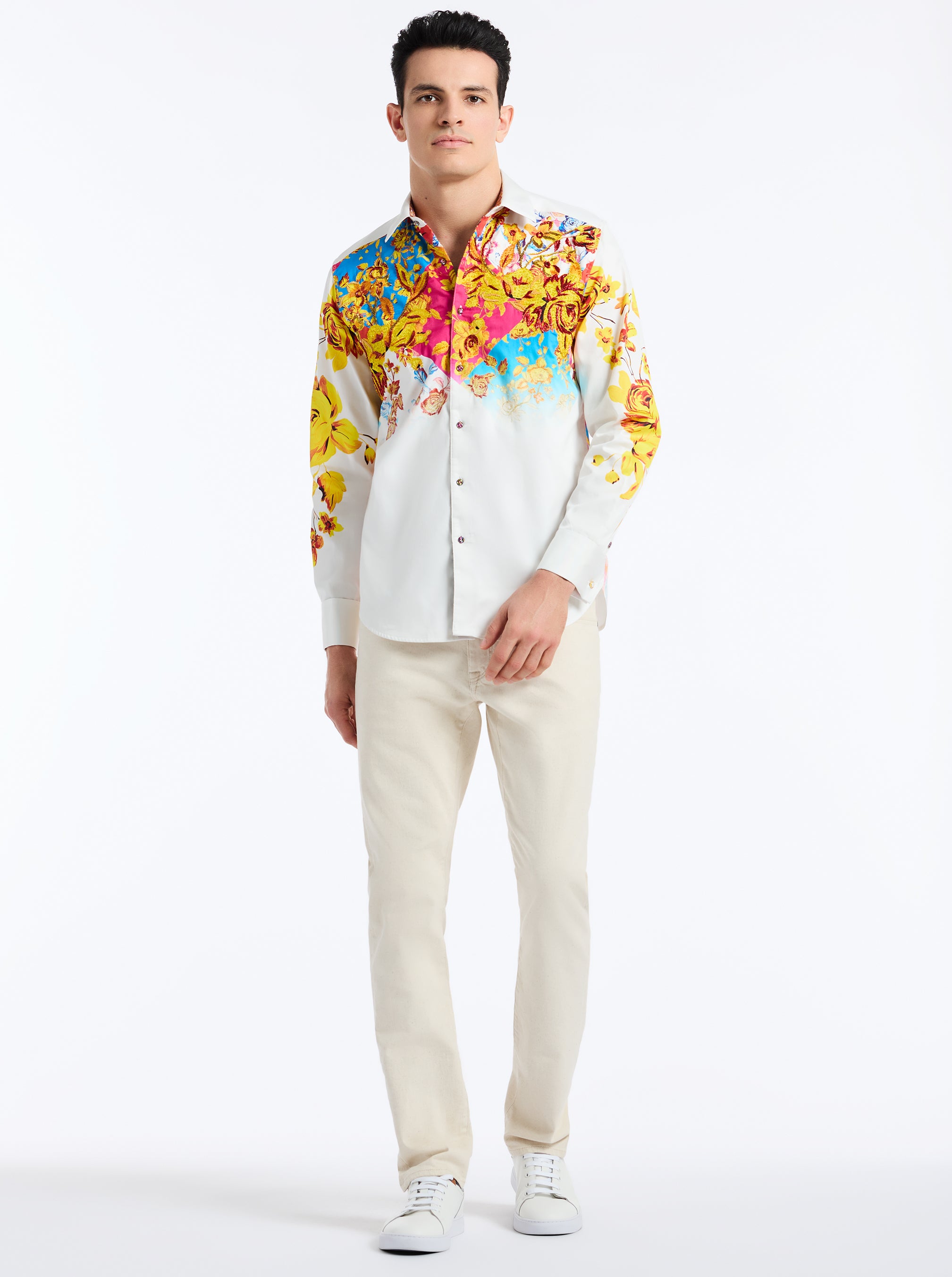 LIMITED EDITION THE SCHEZ LONG SLEEVE BUTTON DOWN SHIRT