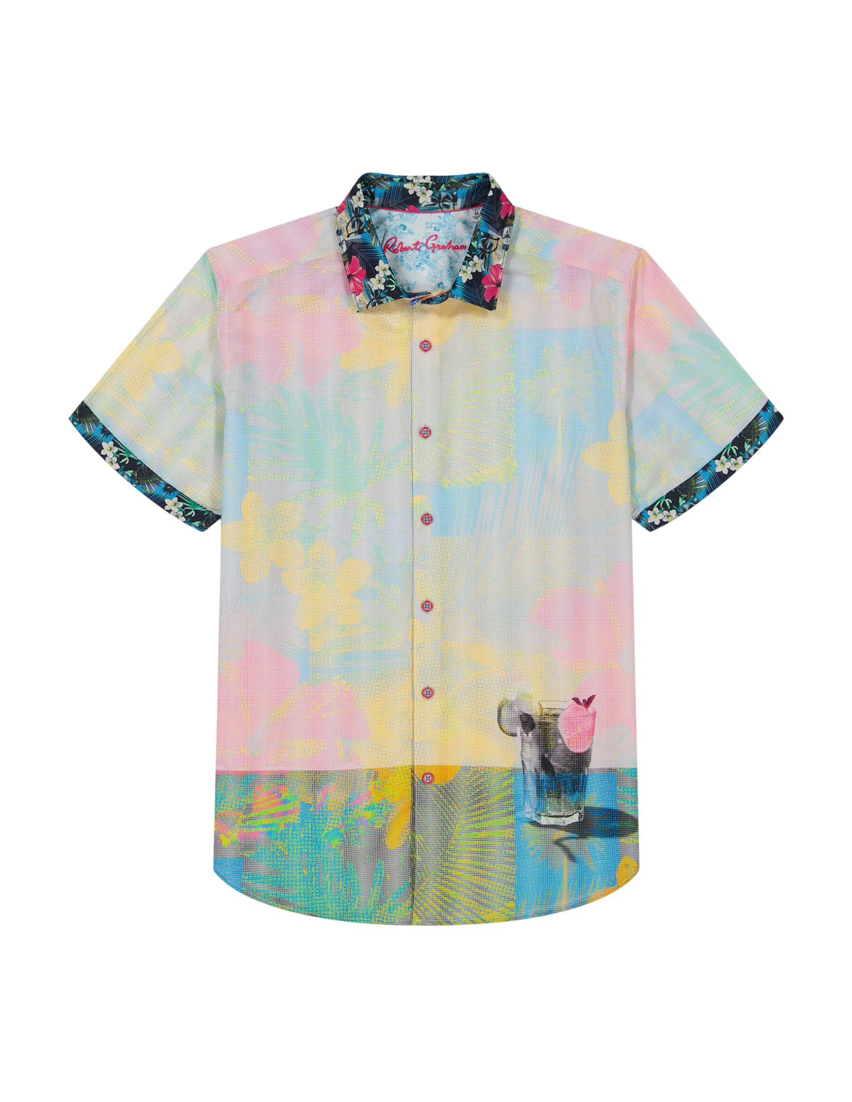 HAZE SHORT SLEEVE BUTTON DOWN SHIRT BIG