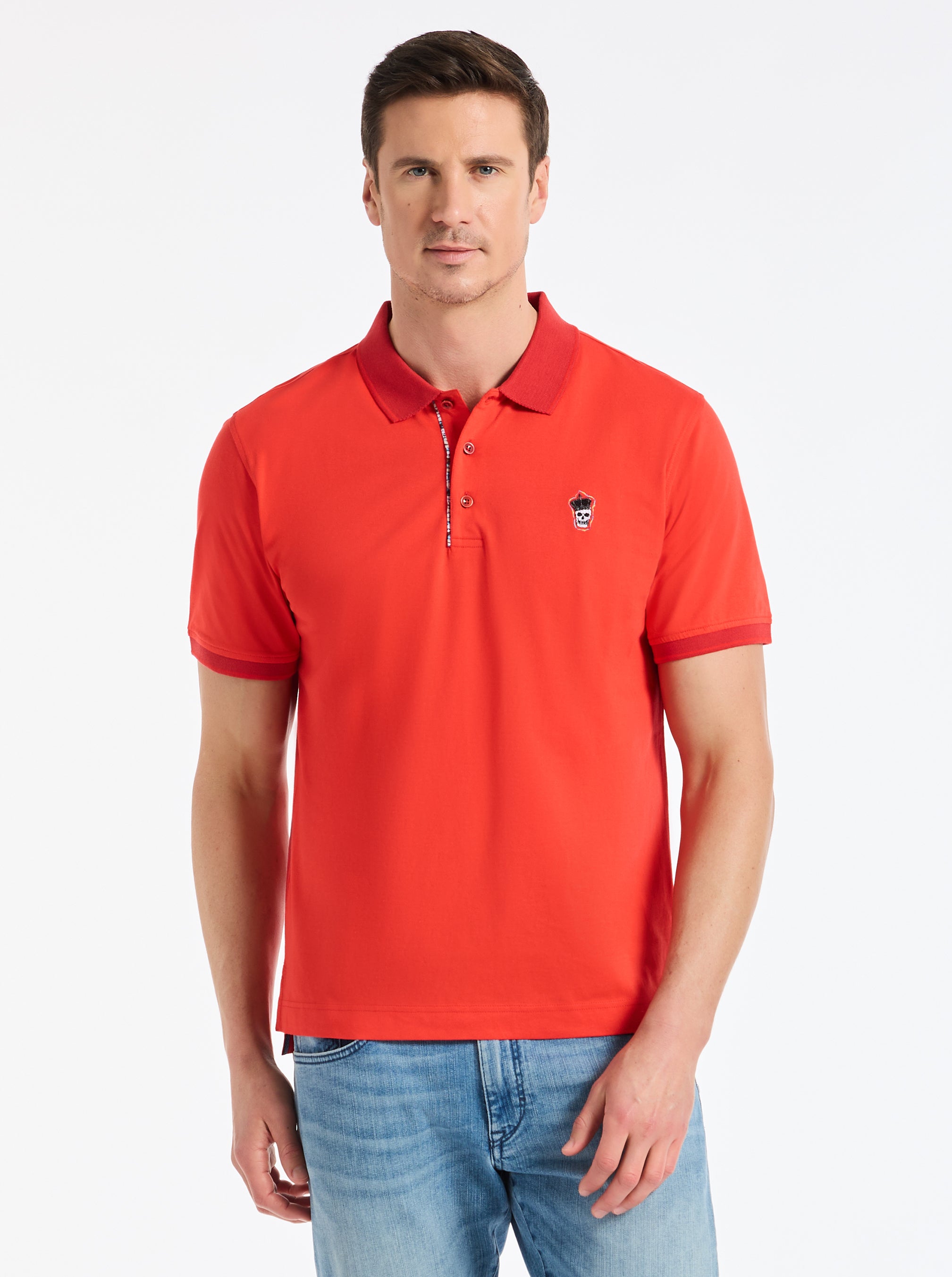 LUCIFER SHORT SLEEVE POLO