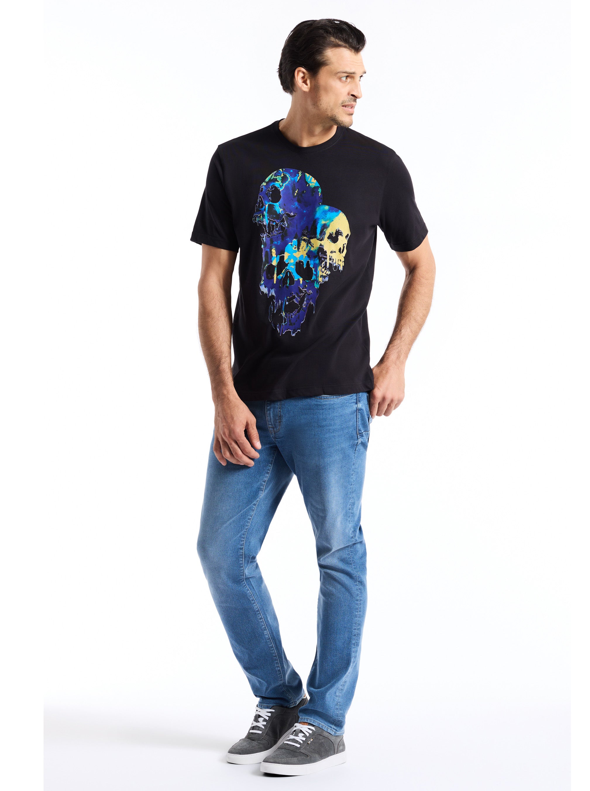 SCREAM SKULL SHORT SLEEVE T-SHIRT