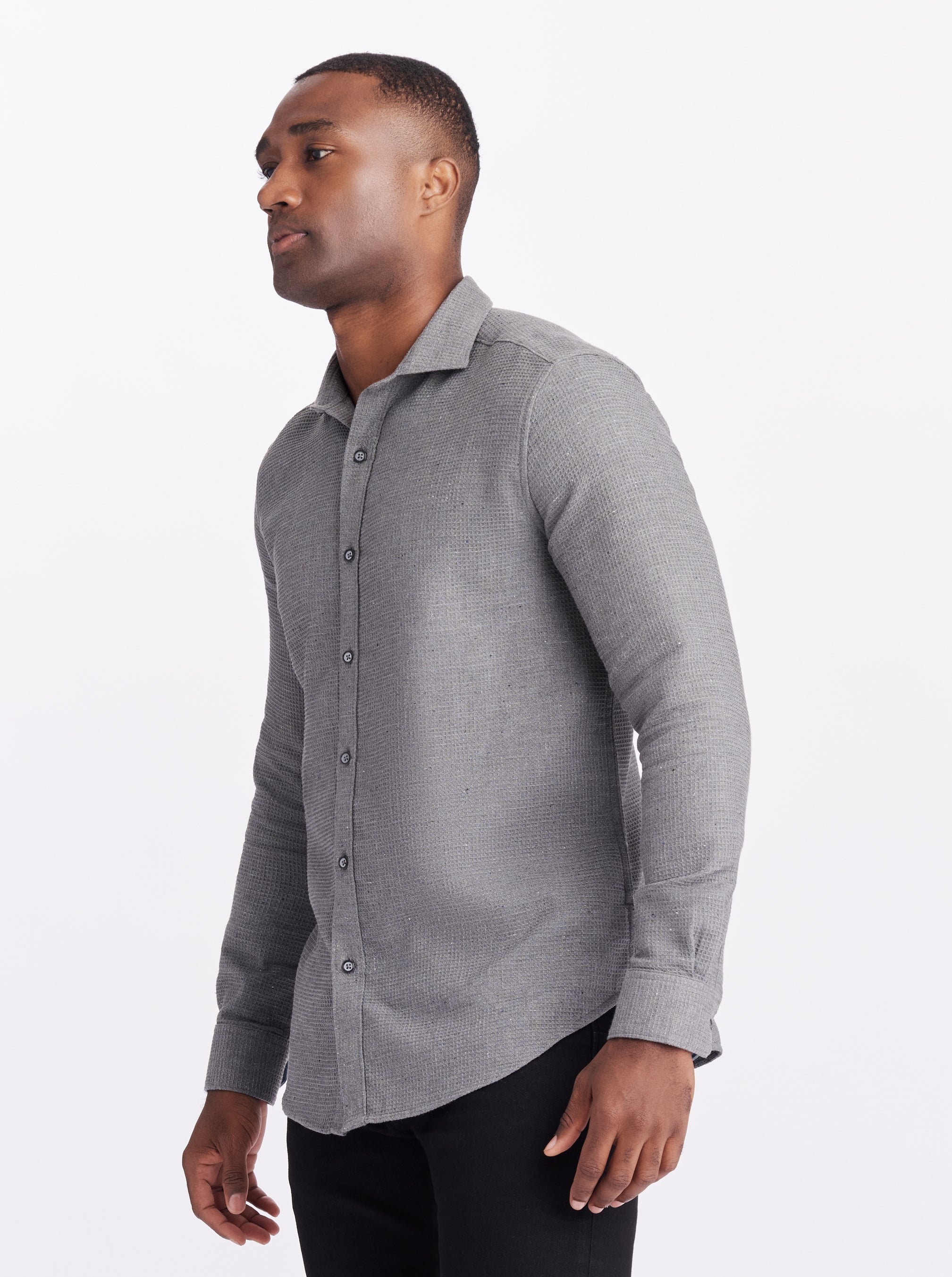 MELBURY LONG SLEEVE BUTTON DOWN SHIRT