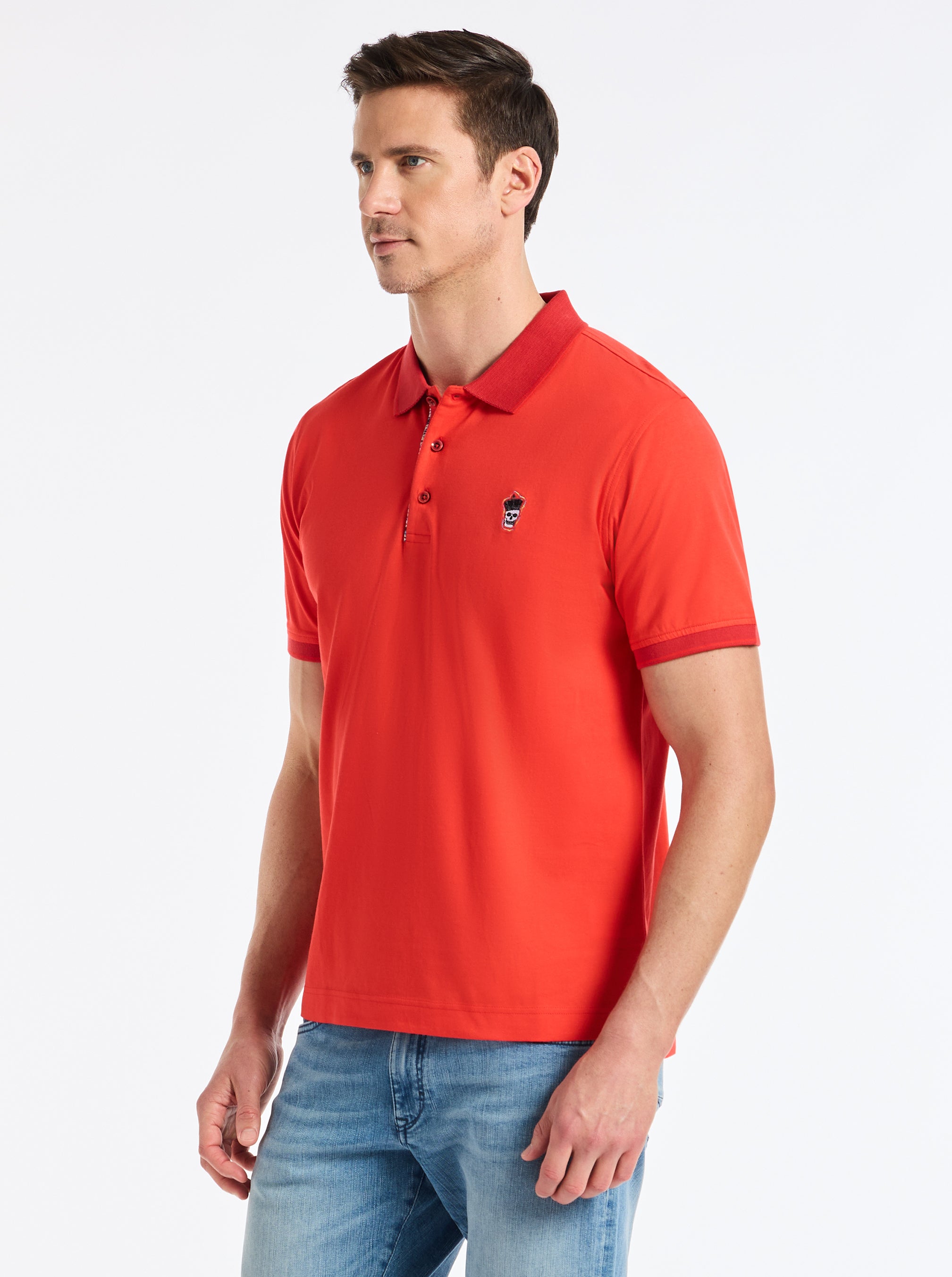 LUCIFER SHORT SLEEVE POLO