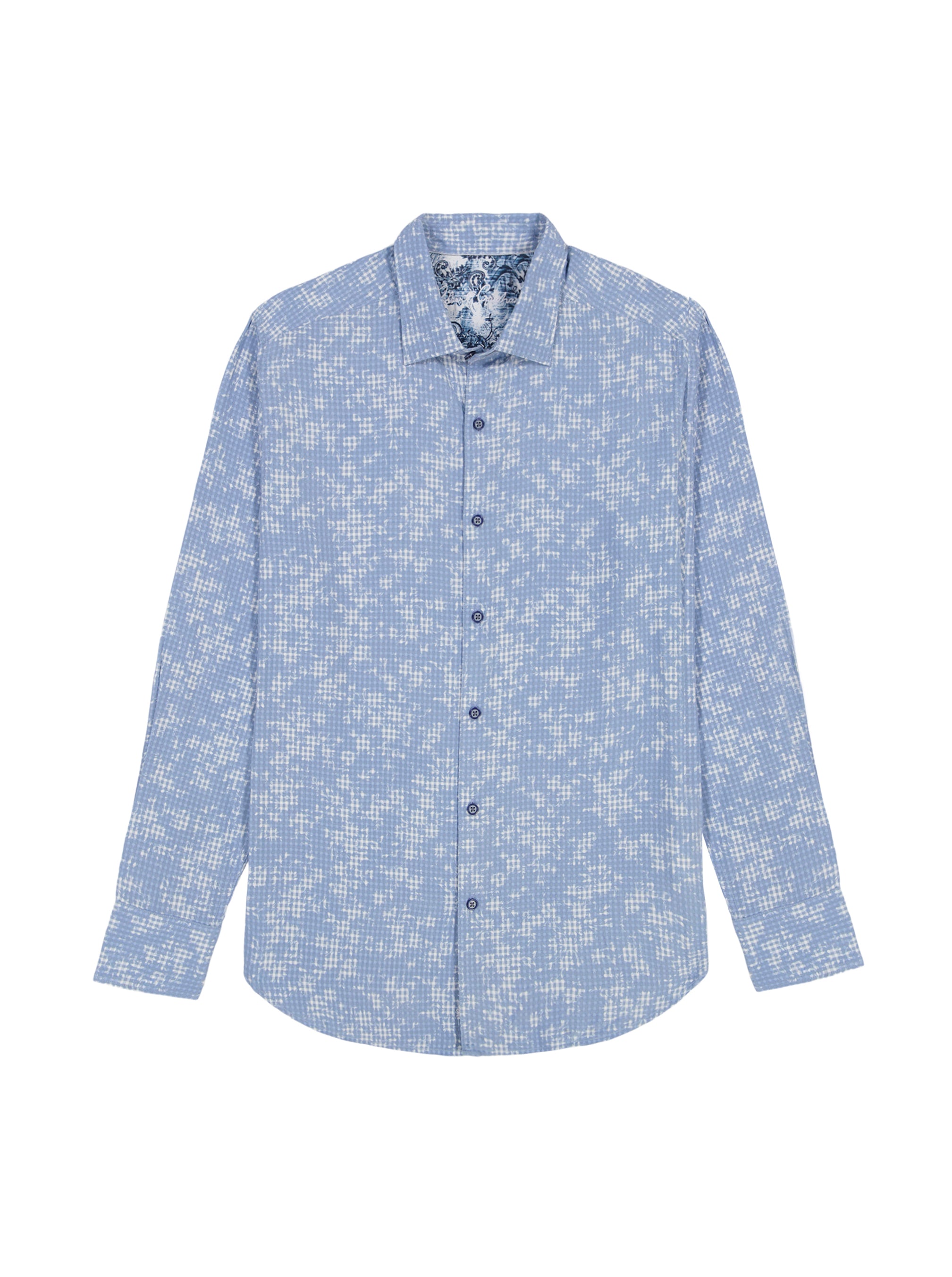 ANGOLA LONG SLEEVE BUTTON DOWN SHIRT