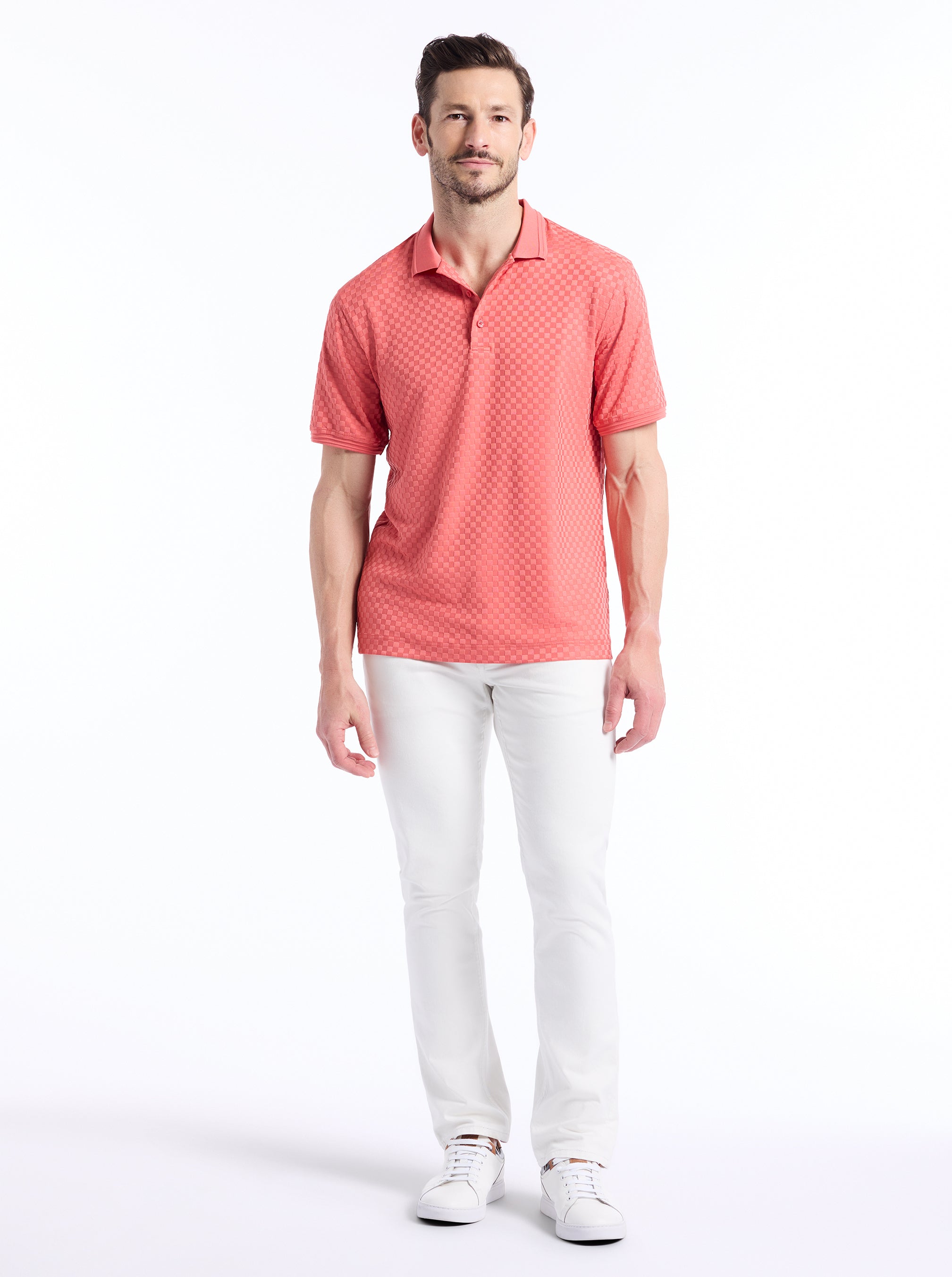 AARON SHORT SLEEVE POLO