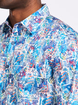 ELBERT LONG SLEEVE BUTTON DOWN SHIRT