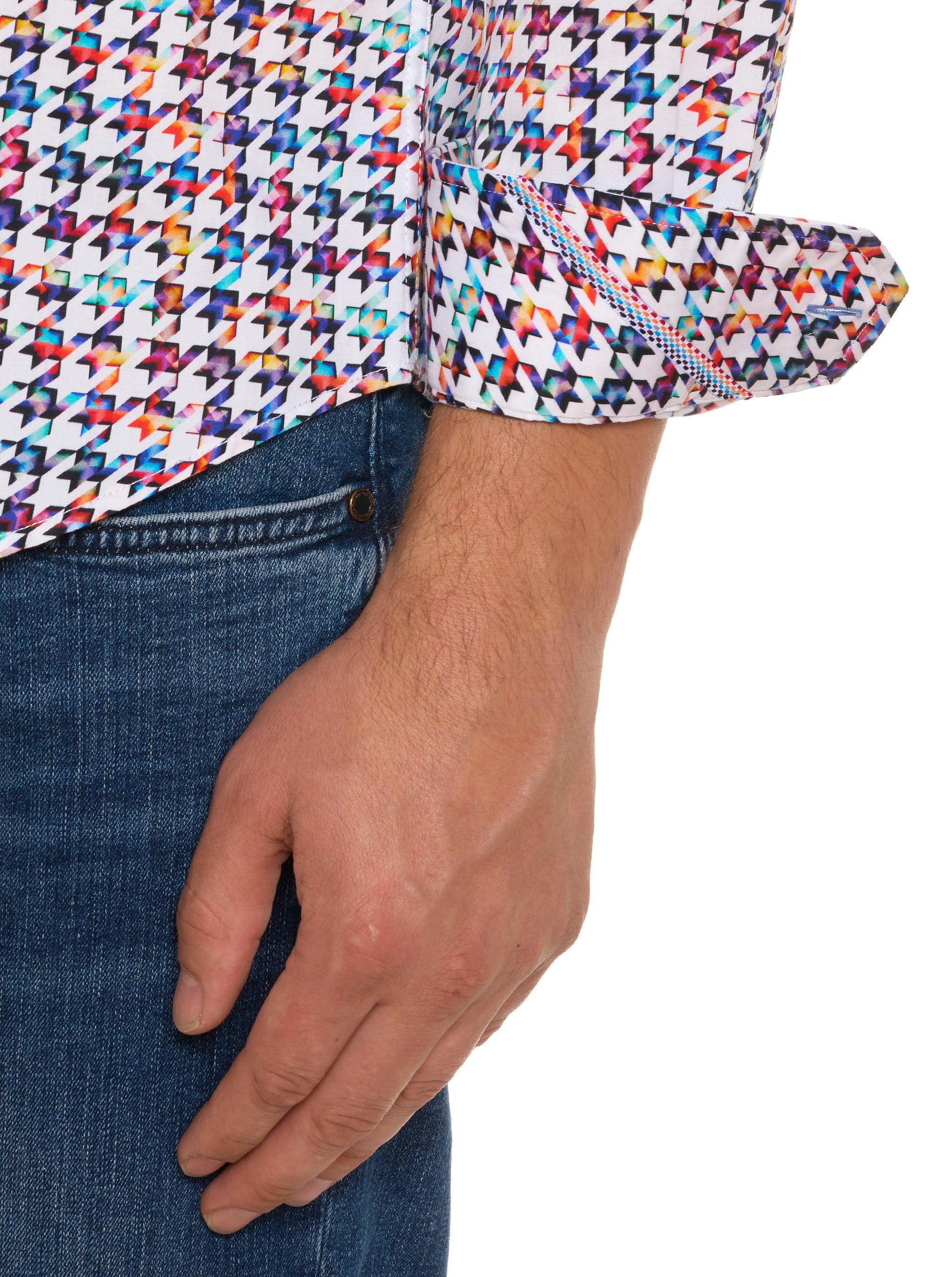 NATHAN LONG SLEEVE BUTTON DOWN SHIRT