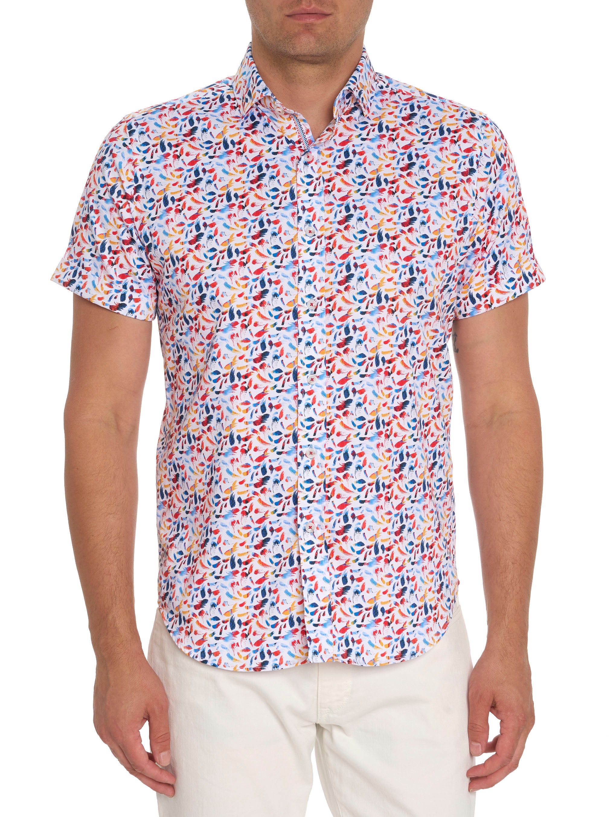 LANGSTON SHORT SLEEVE BUTTON DOWN SHIRT