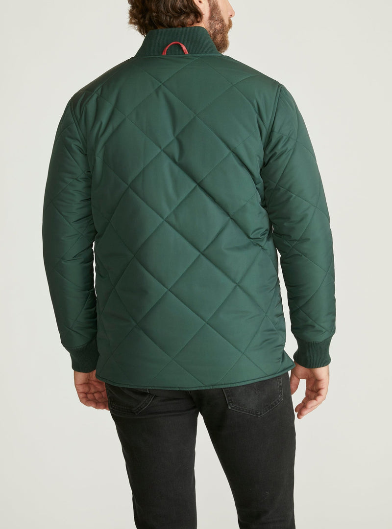 QUILTED BOMBER