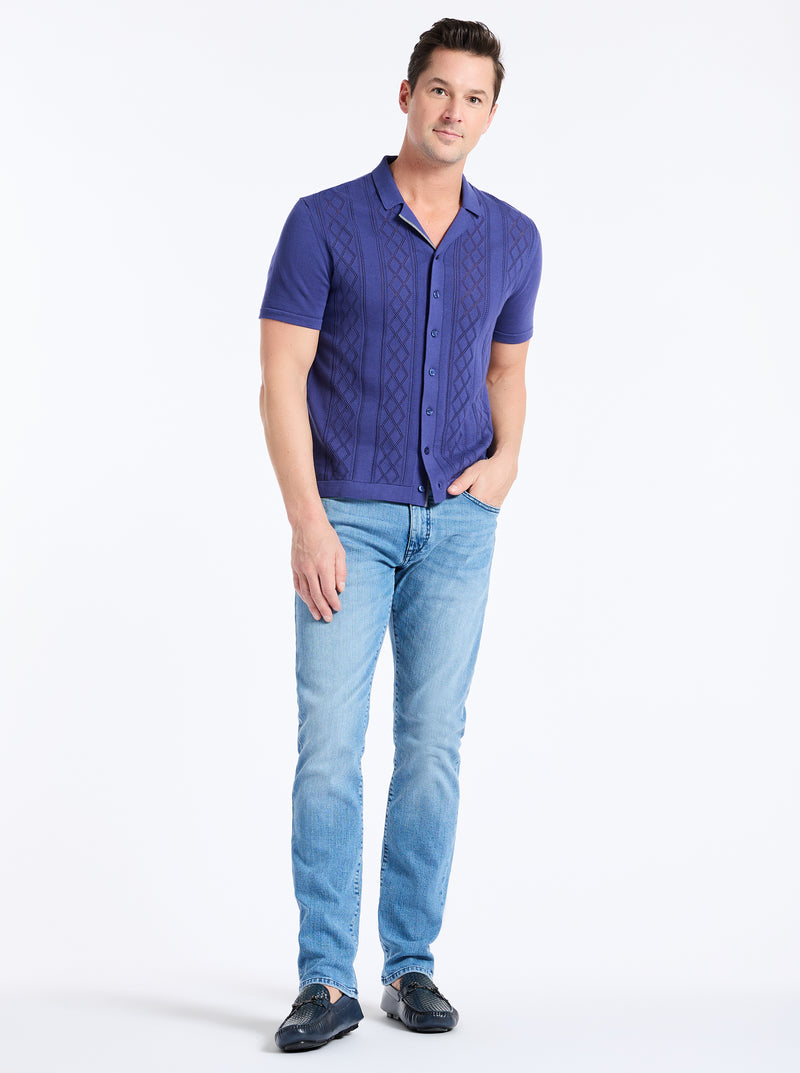 TAMBOR SHORT SLEEVE SWEATER