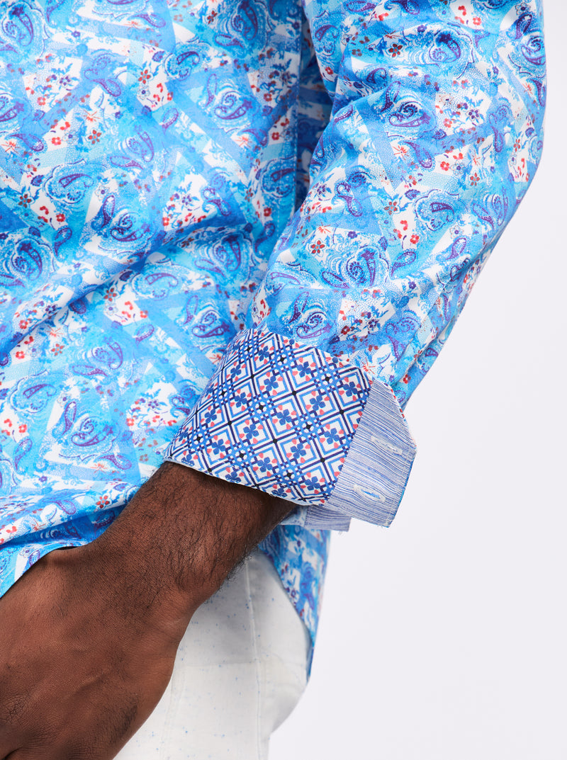 MARSTON LONG SLEEVE BUTTON DOWN SHIRT