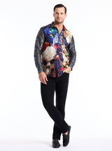 LIMITED EDITION RILEY'S LOBO LONG SLEEVE BUTTON DOWN SHIRT