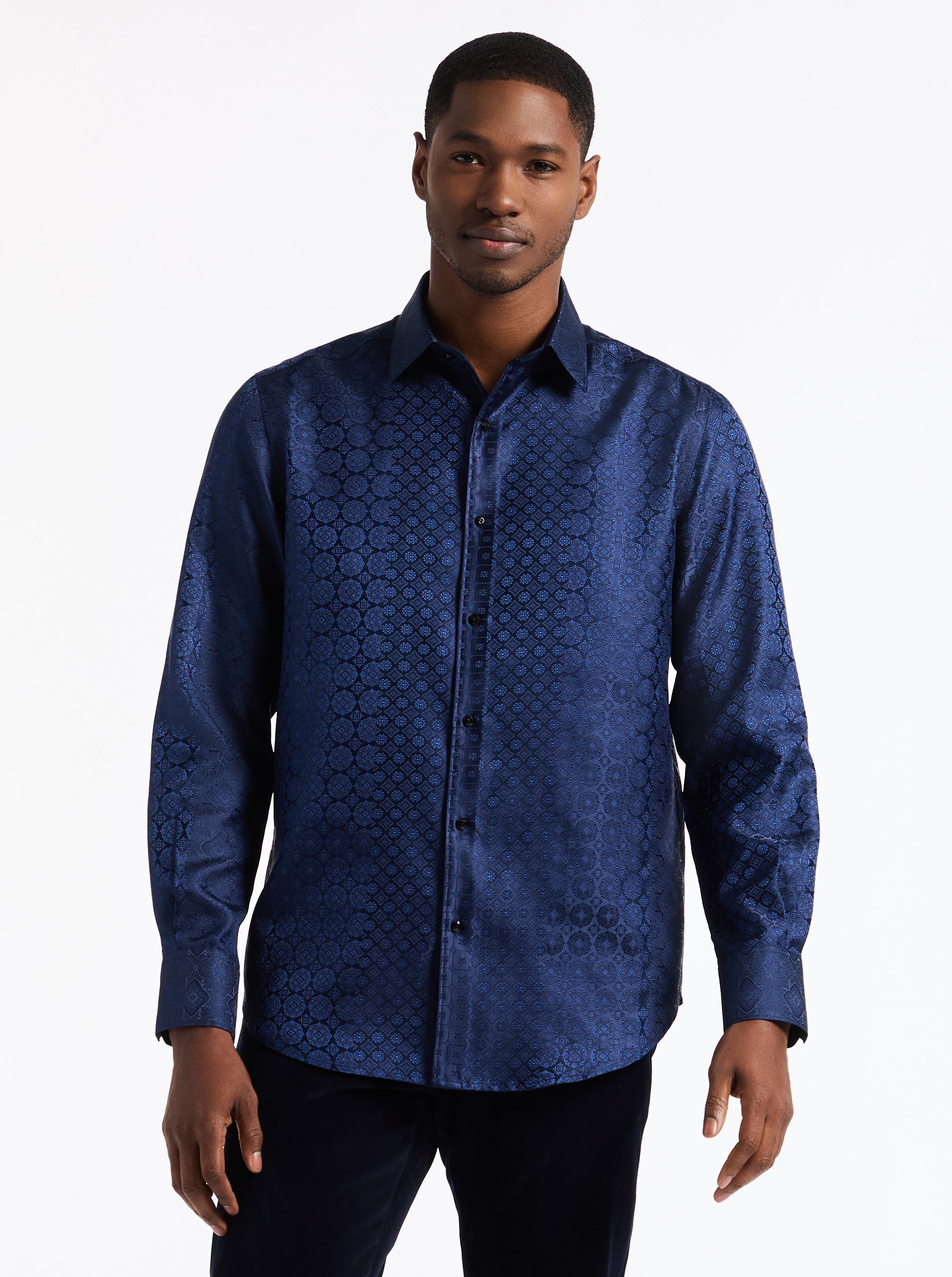 LIMITED EDITION NOBLE TOUCH LONG SLEEVE BUTTON DOWN SHIRT