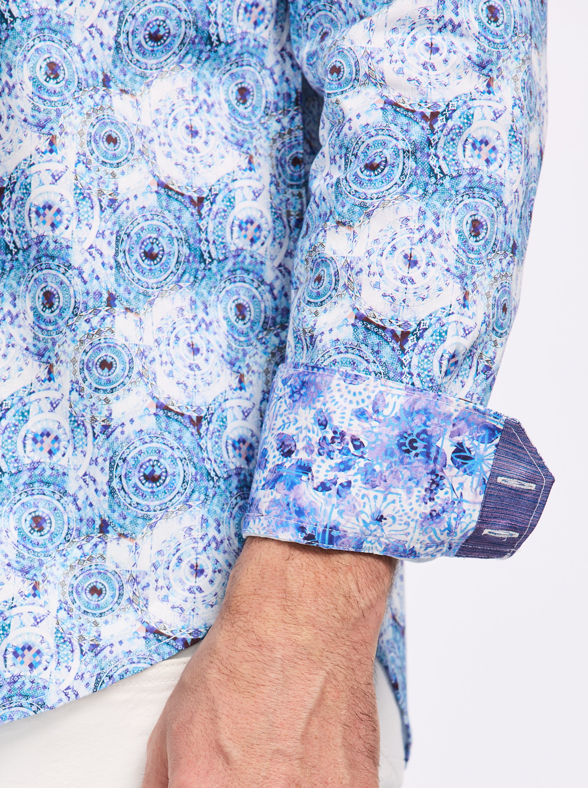 RIPON LONG SLEEVE BUTTON DOWN SHIRT