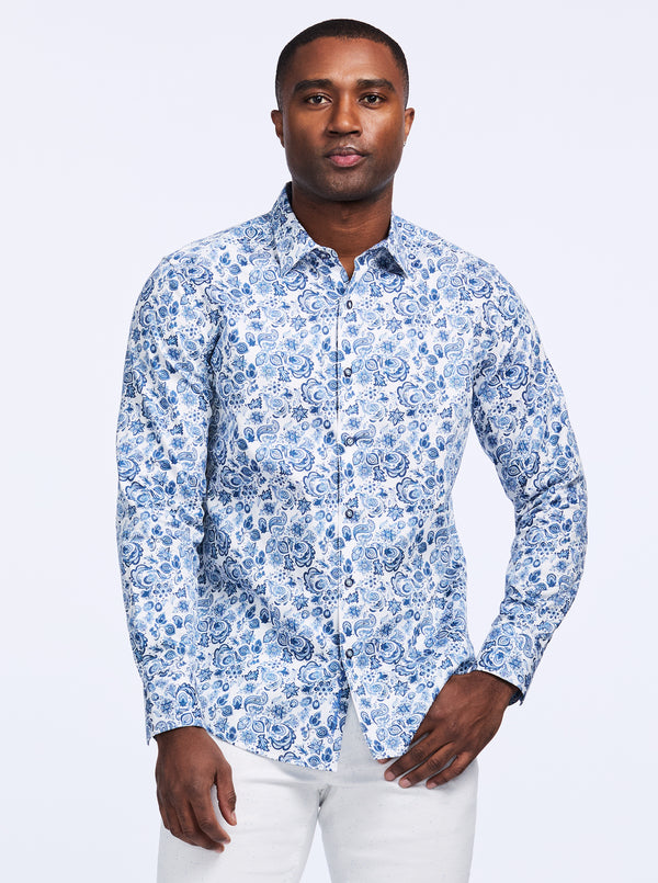 LAMTON LONG SLEEVE BUTTON DOWN SHIRT