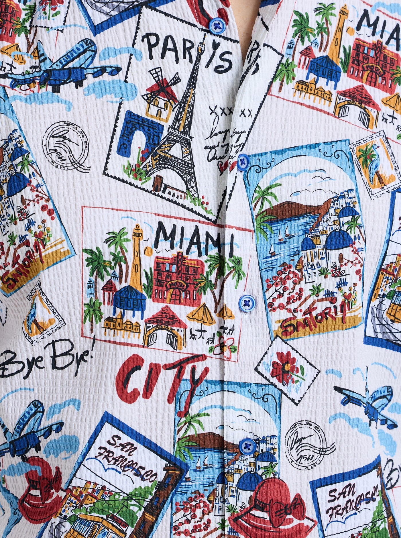 SUAVE DE VIE SHORT SLEEVE BUTTON DOWN SHIRT