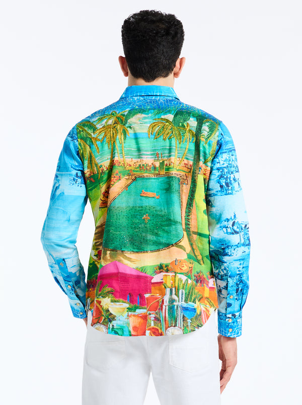 THE LIMITED EDITION THE ALL JAY LONG SLEEVE BUTTON DOWN SHIRT TALL