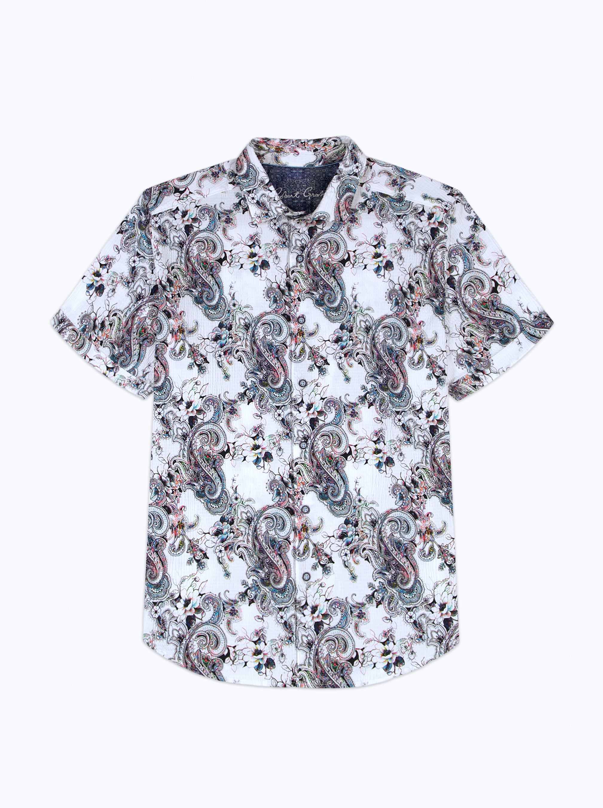 PICKWICK SHORT SLEEVE BUTTON DOWN SHIRT