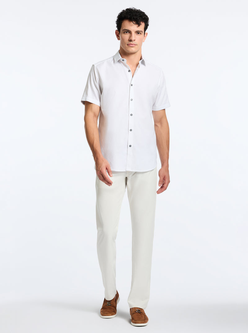 ODYSSEY SHORT SLEEVE BUTTON DOWN SHIRT
