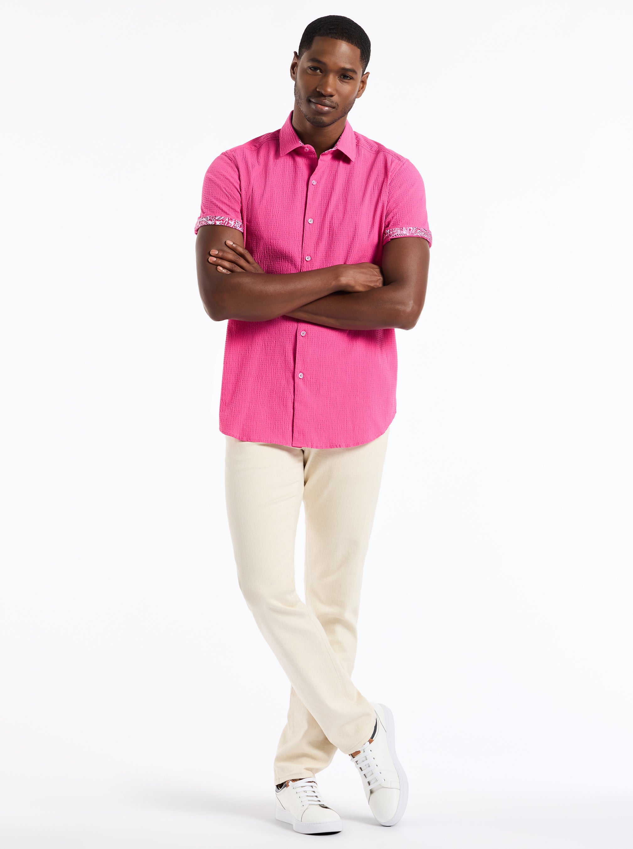 PIERS SHORT SLEEVE BUTTON DOWN SHIRT