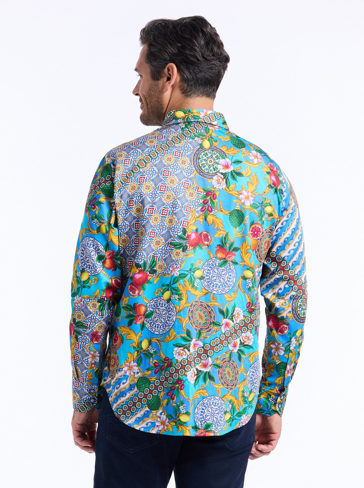 NORTHUMBRIA LONG SLEEVE BUTTON DOWN SHIRT