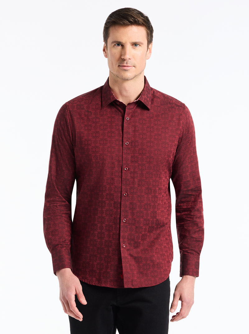 STELLMAN LONG SLEEVE BUTTON DOWN SHIRT