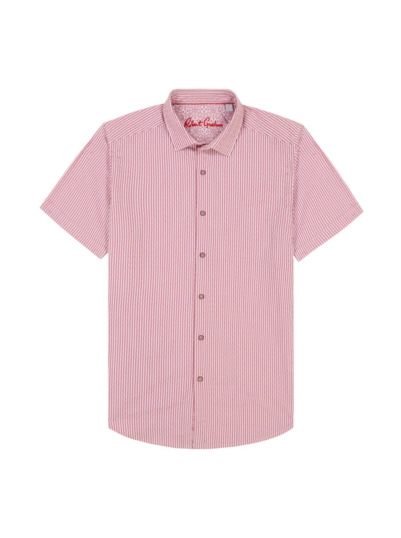 FORNILLO SHORT SLEEVE BUTTON DOWN SHIRT