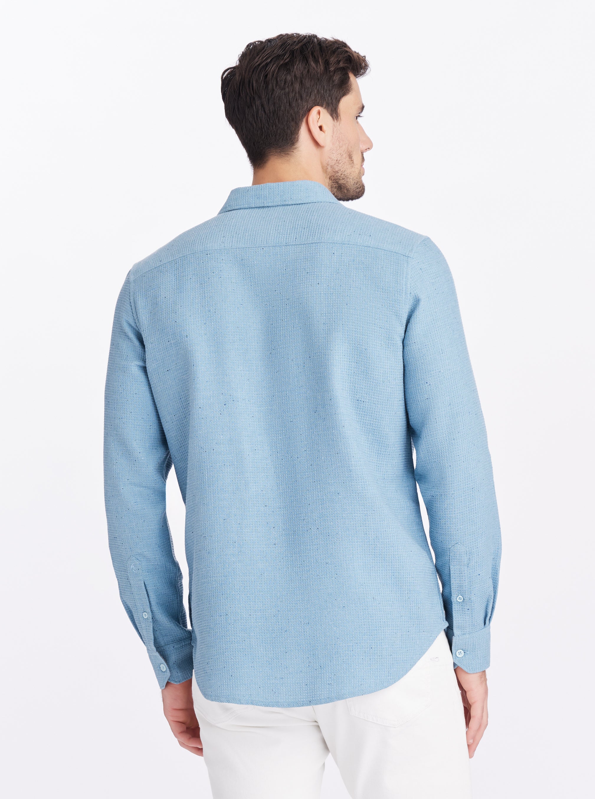 MELBURY LONG SLEEVE BUTTON DOWN SHIRT