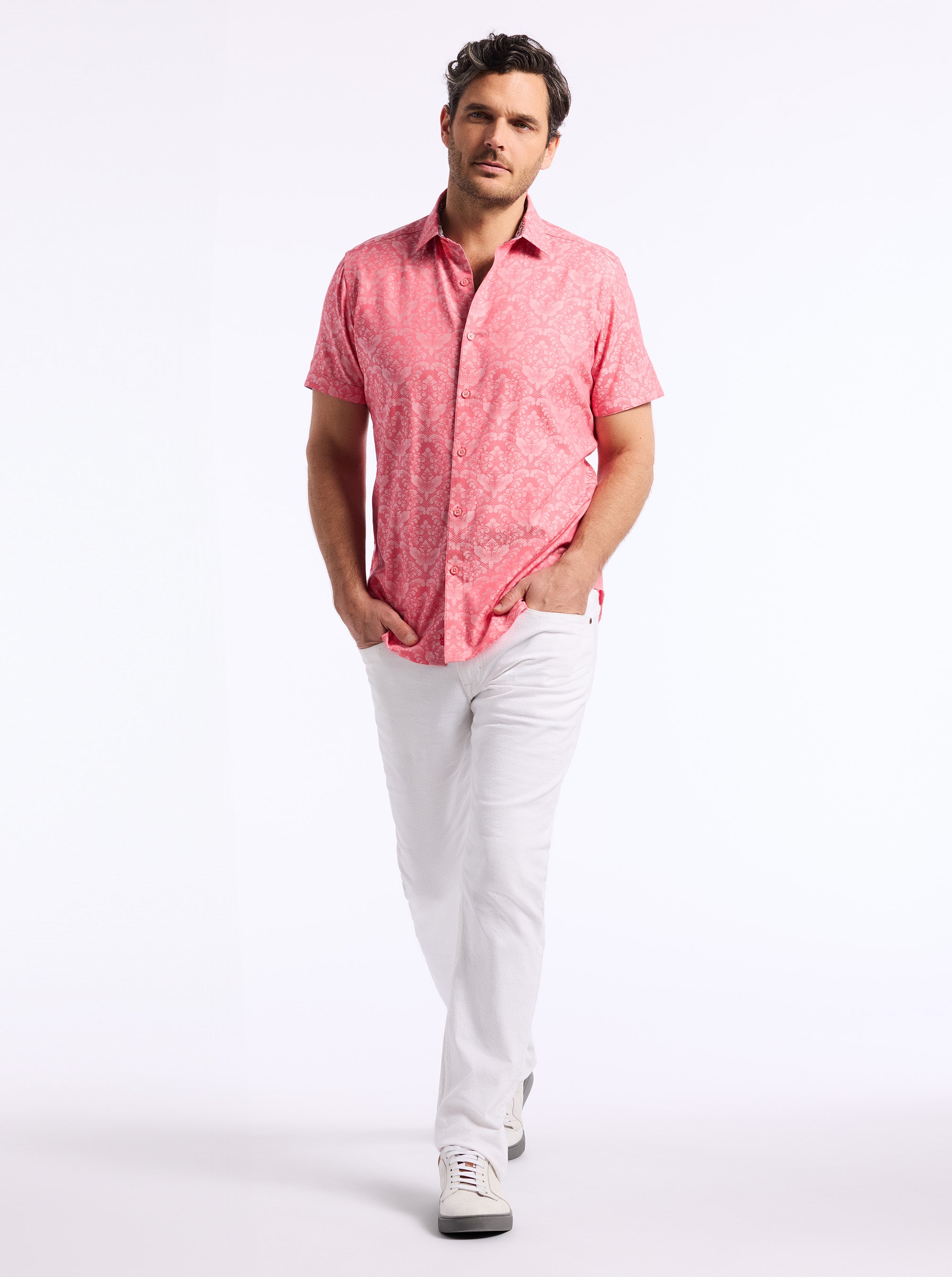 BAYVIEW SHORT SLEEVE BUTTON DOWN SHIRT