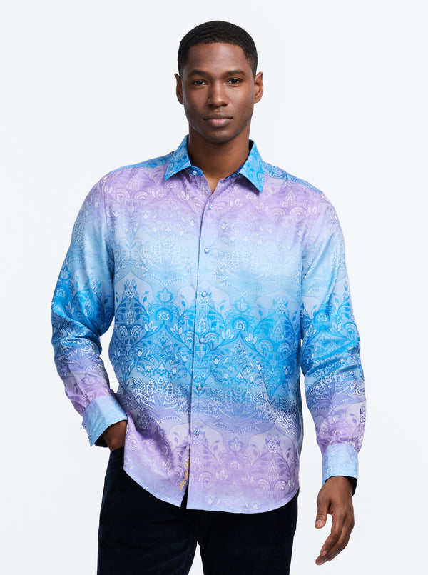 LIMITED EDITION JUMPING JACK LONG SLEEVE BUTTON DOWN SHIRT BIG