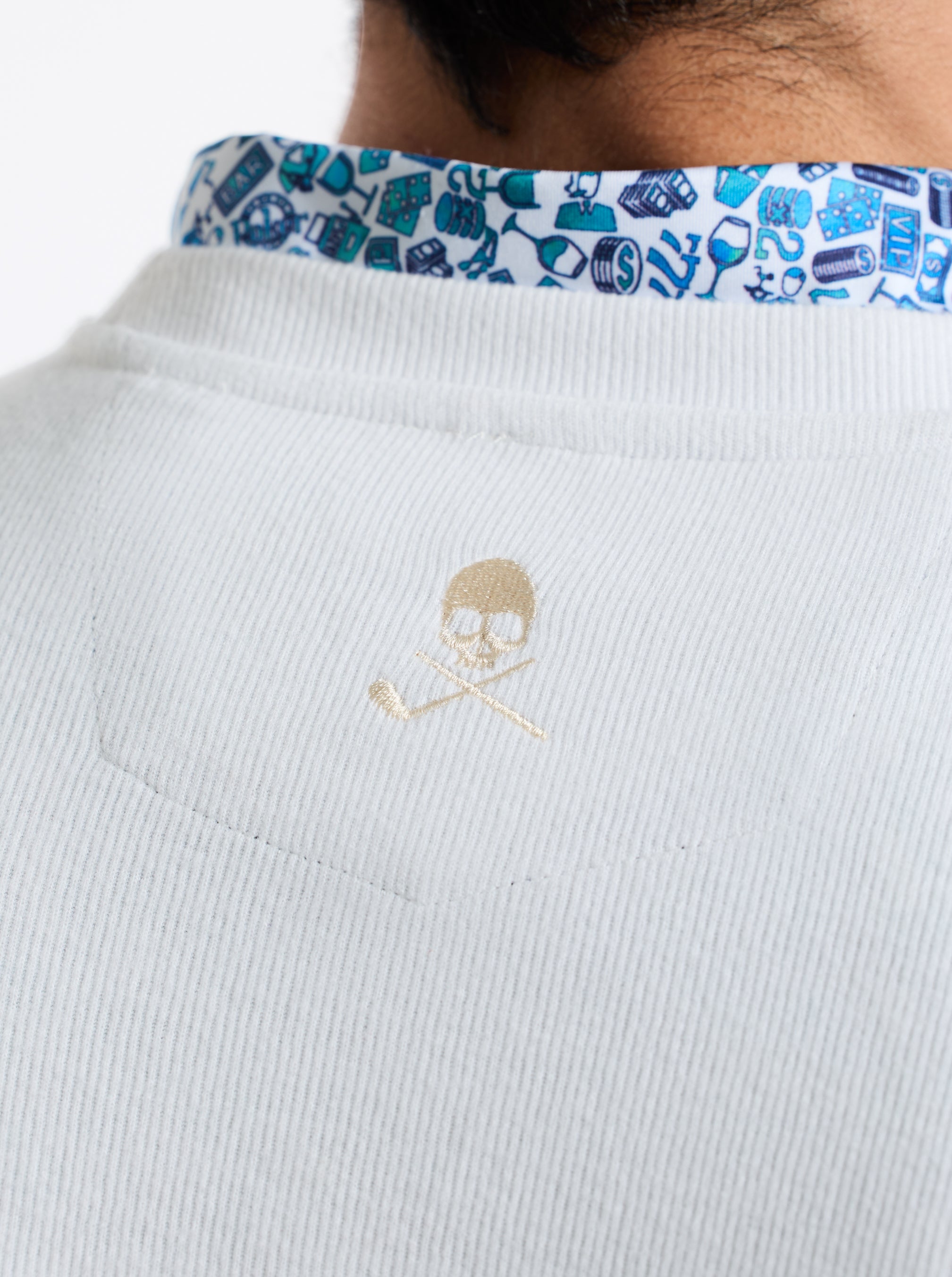 COLBOURNE LONG SLEEVE KNIT SHIRT