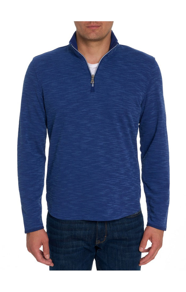 SPEILBERG 1/4 ZIP LONG SLEEVE KNIT