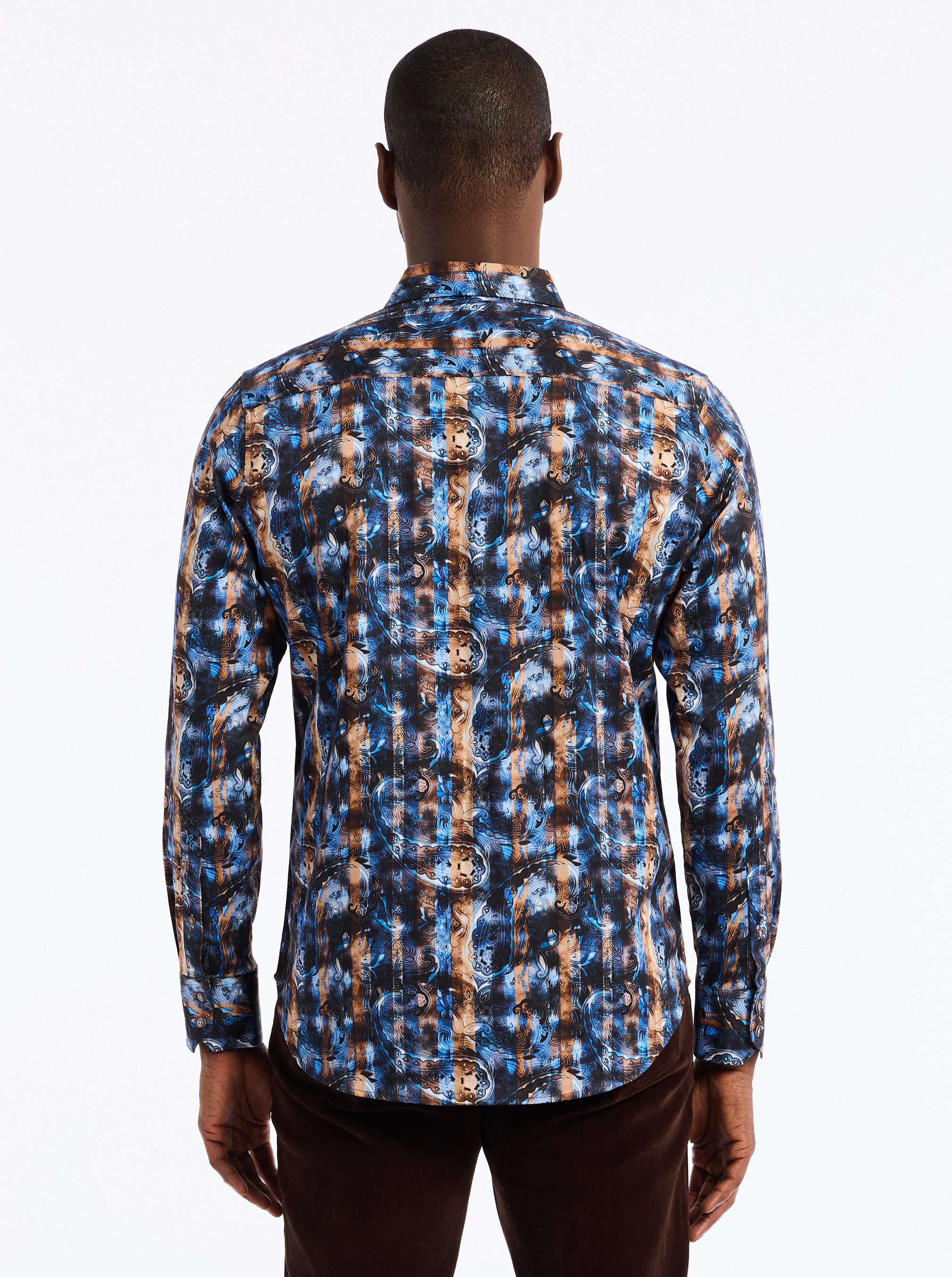 REMINGTON LONG SLEEVE BUTTON DOWN SHIRT