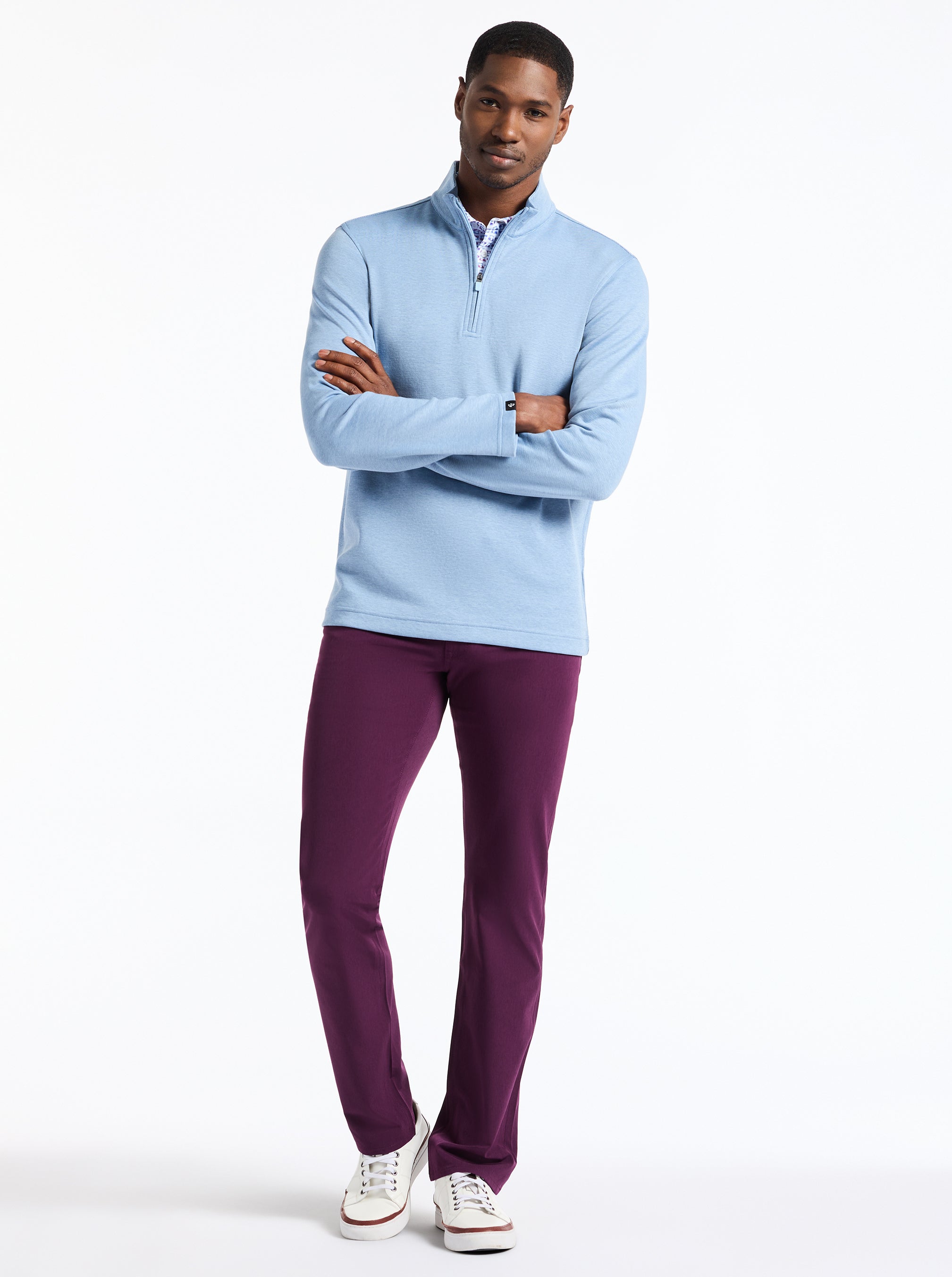 TROLAND LONG SLEEVE KNIT SHIRT