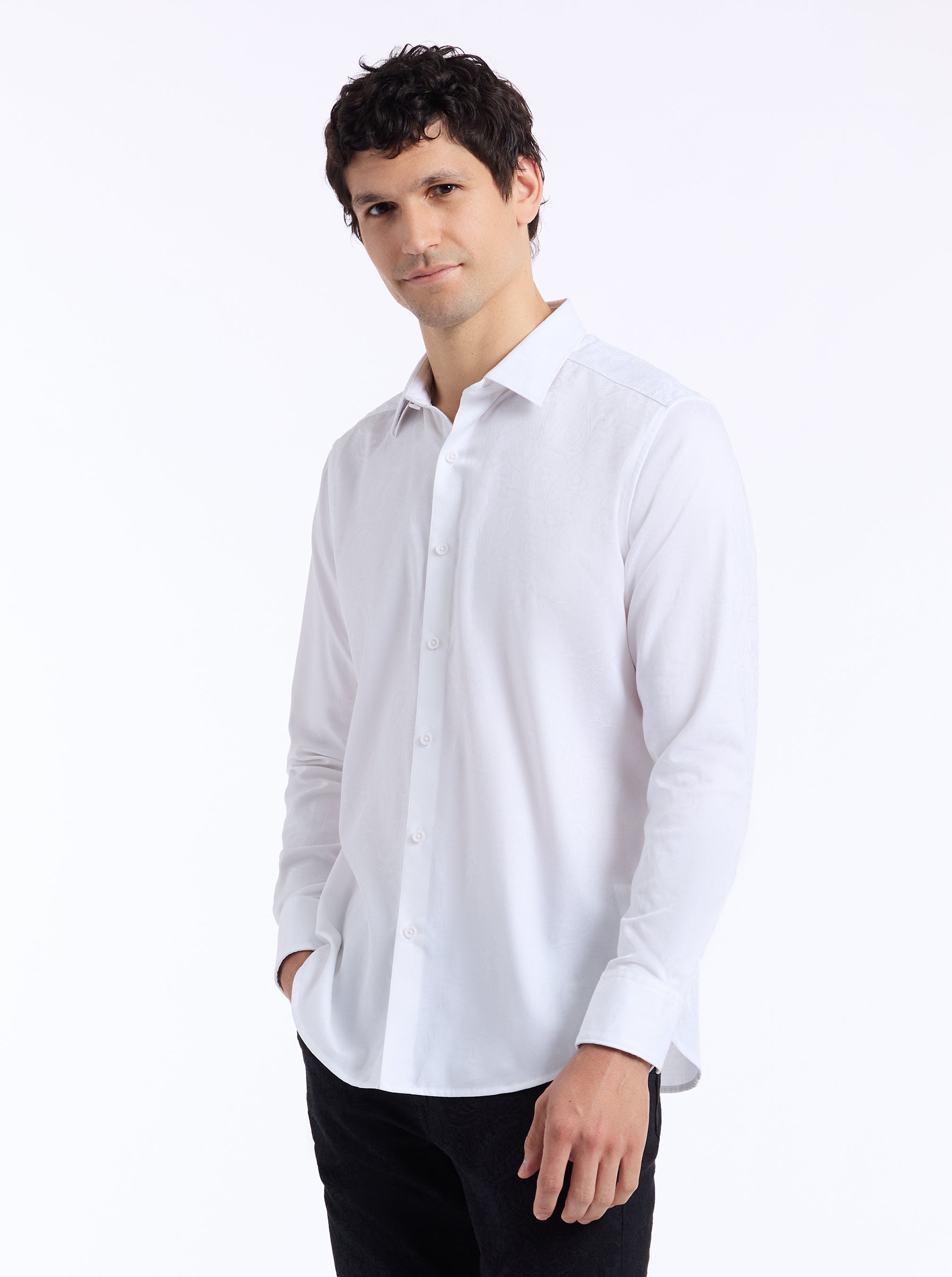 HUDSON LONG SLEEVE BUTTON DOWN SHIRT