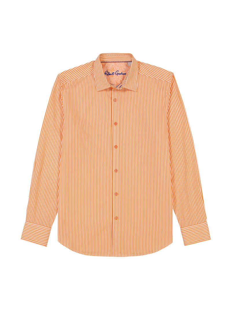 GREENWICH LONG SLEEVE BUTTON DOWN SHIRT