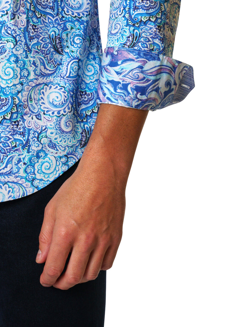 LARSON LONG SLEEVE BUTTON DOWN SHIRT