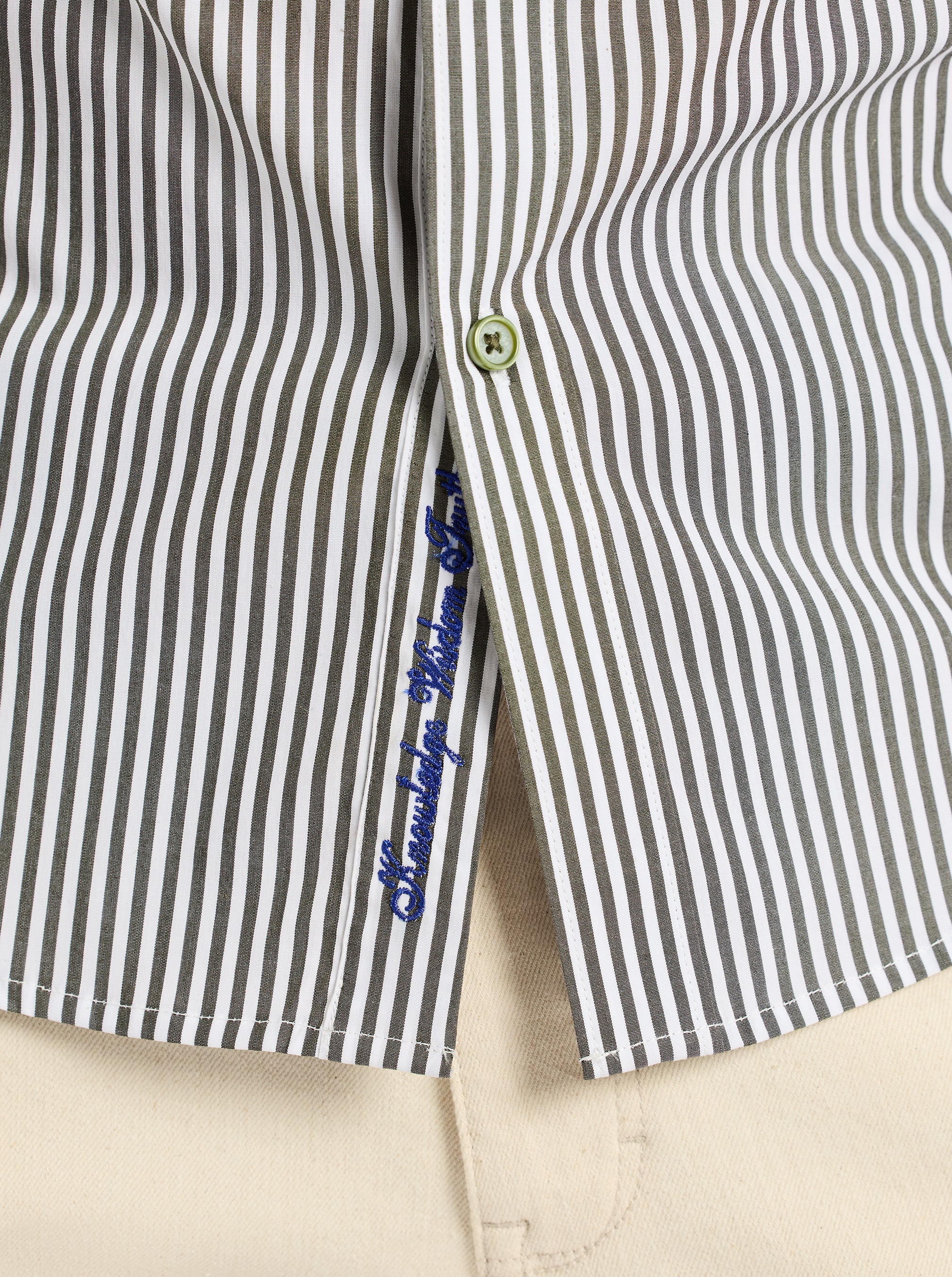 GREENWICH LONG SLEEVE BUTTON DOWN SHIRT