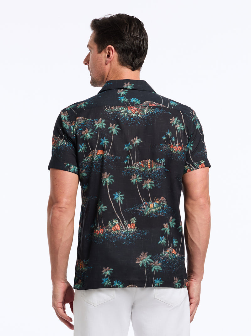 KAUAI SHORT SLEEVE BUTTON DOWN SHIRT