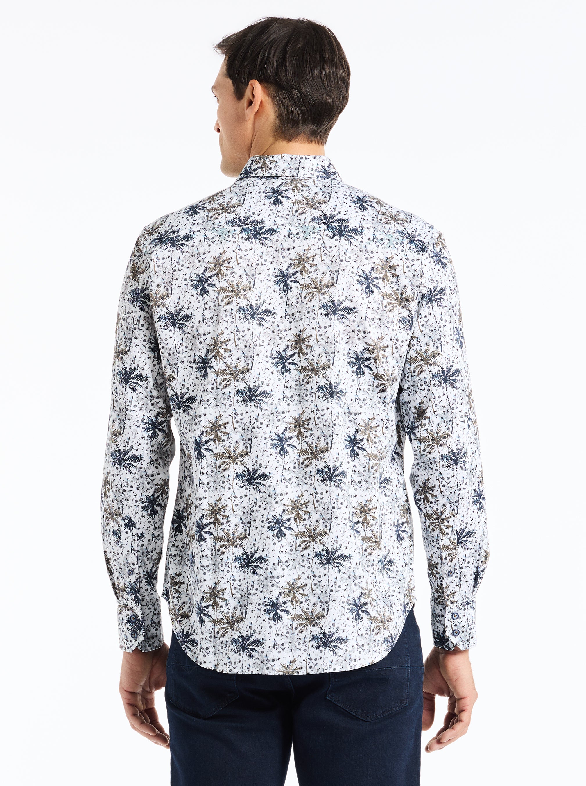 XAVIER LONG SLEEVE BUTTON DOWN SHIRT