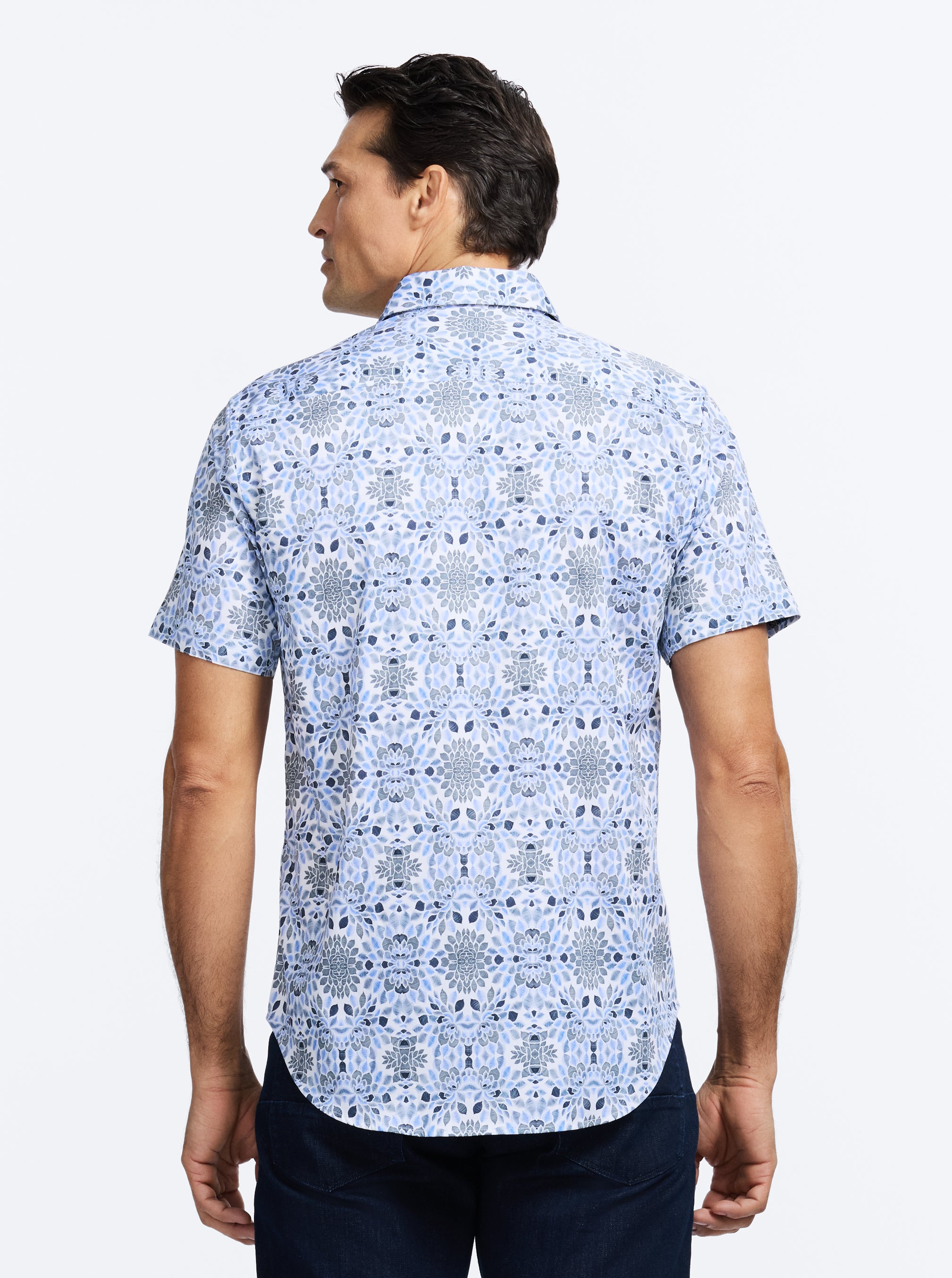 AMAGANSETT SHORT SLEEVE BUTTON DOWN SHIRT