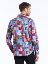 THEBERTON LONG SLEEVE BUTTON DOWN SHIRT