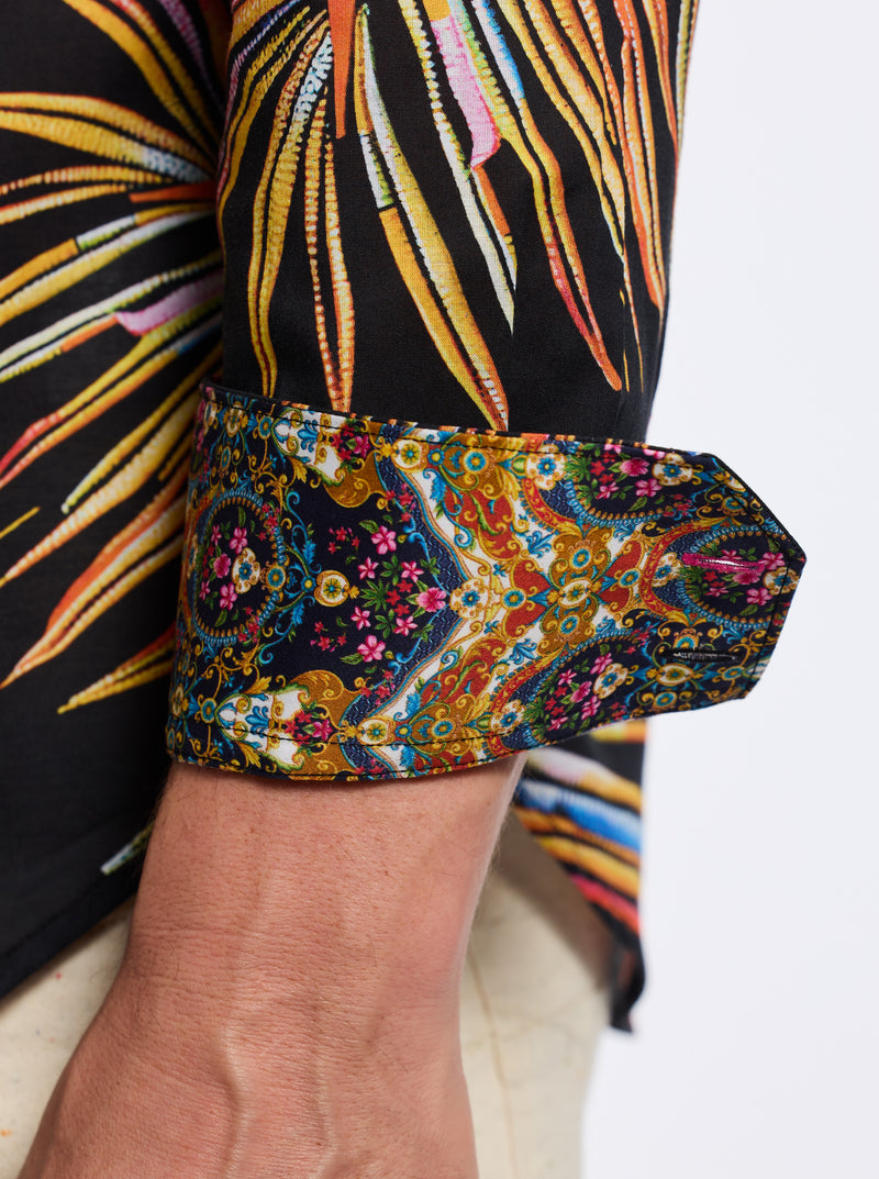ACAI LONG SLEEVE BUTTON DOWN SHIRT