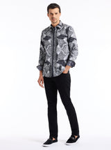 RABAT LONG SLEEVE BUTTON DOWN SHIRT
